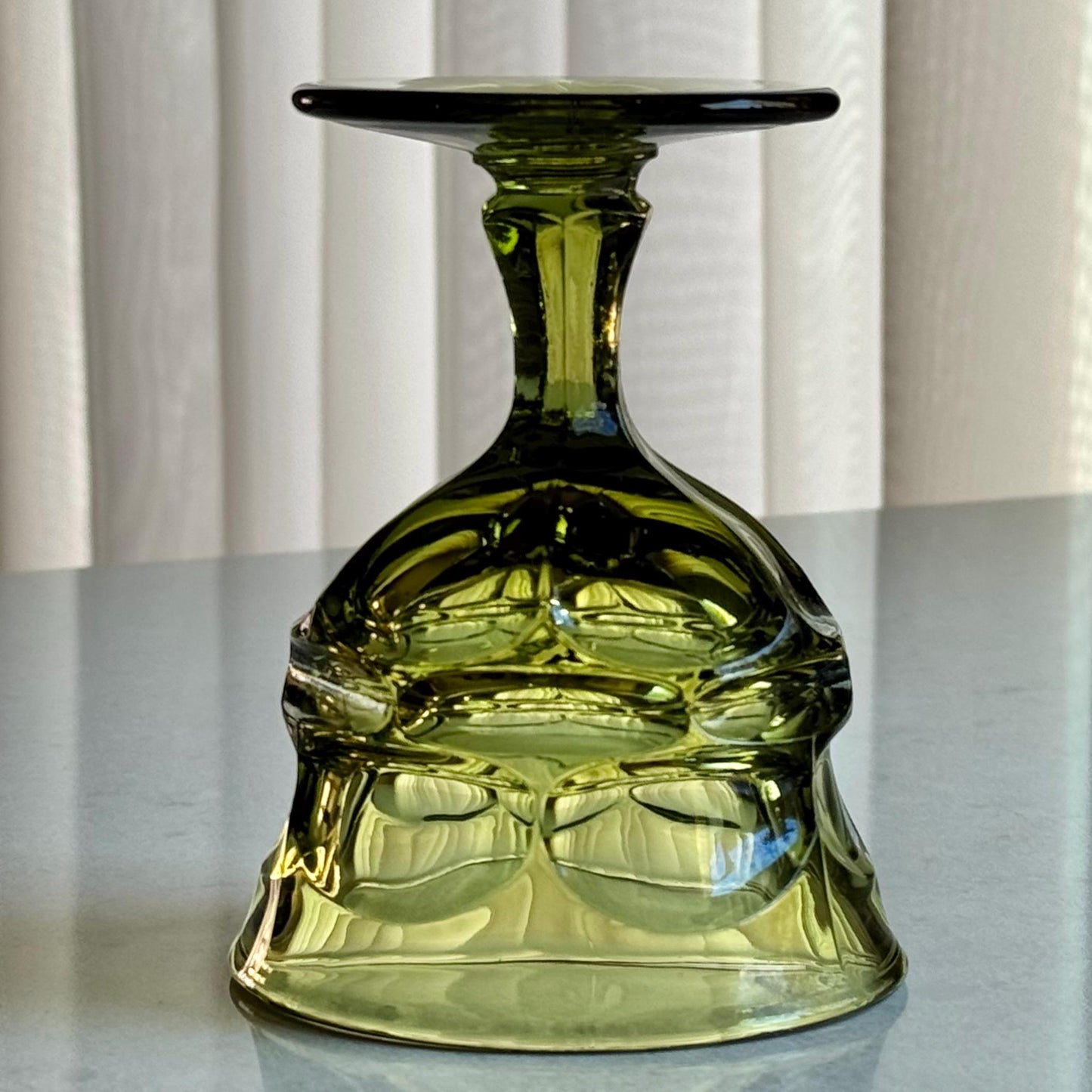 Vintage Fostoria Argus Green Glasses (circa 1963 - 1982) - Set of 6