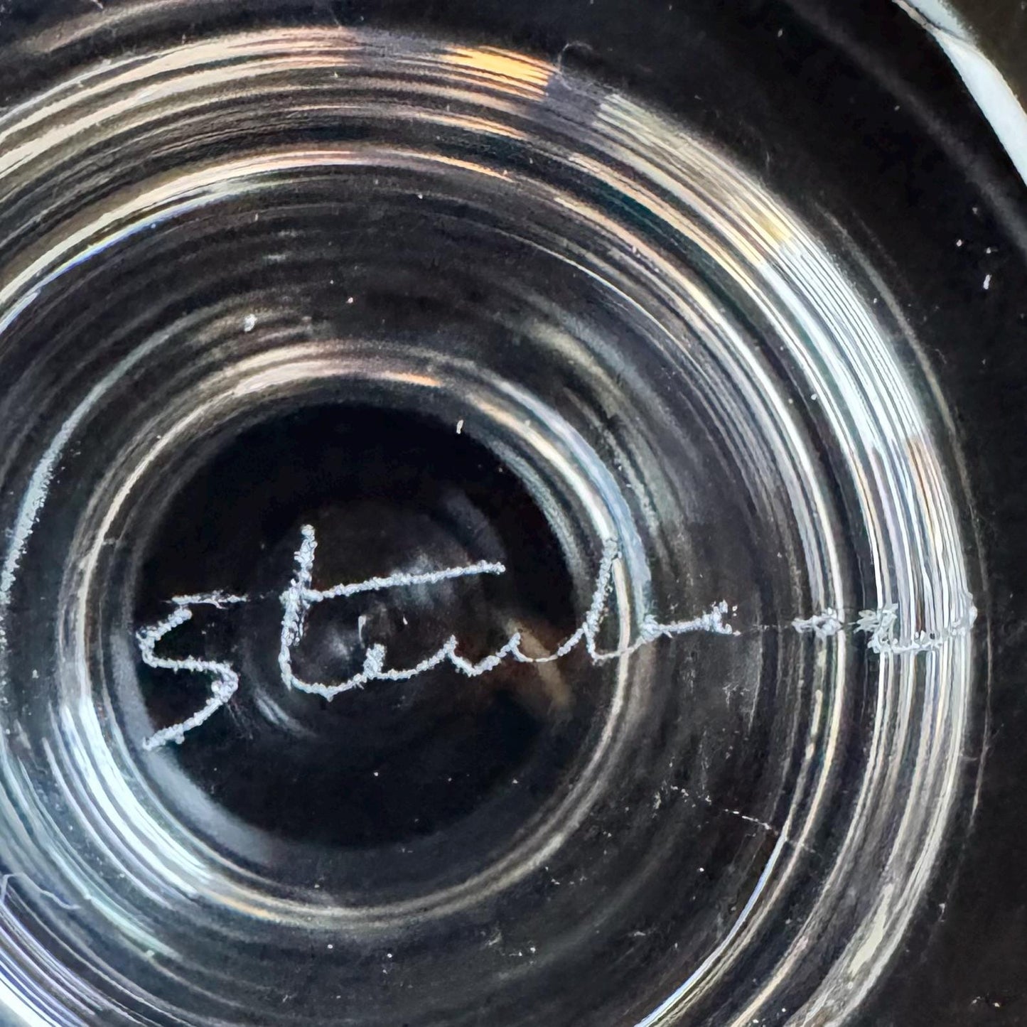 Vintage Steuben Baluster Glasses - Set of 7, all signed
