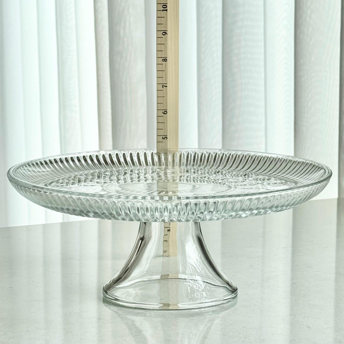 Vintage Anchor Hocking Wexford 11 Inch Cake Stand (circa 1962 - 1998)