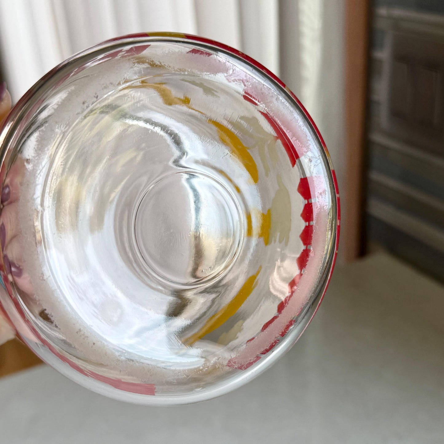 Vintage Anchor Hocking Covered Jar