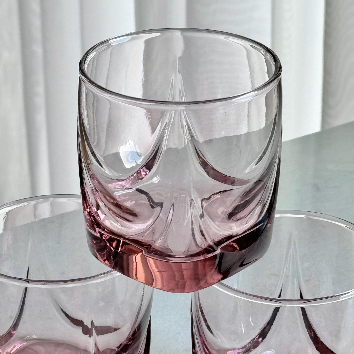 Vintage Libbey Imperial Plum Glasses - Set of 4 Tumblers