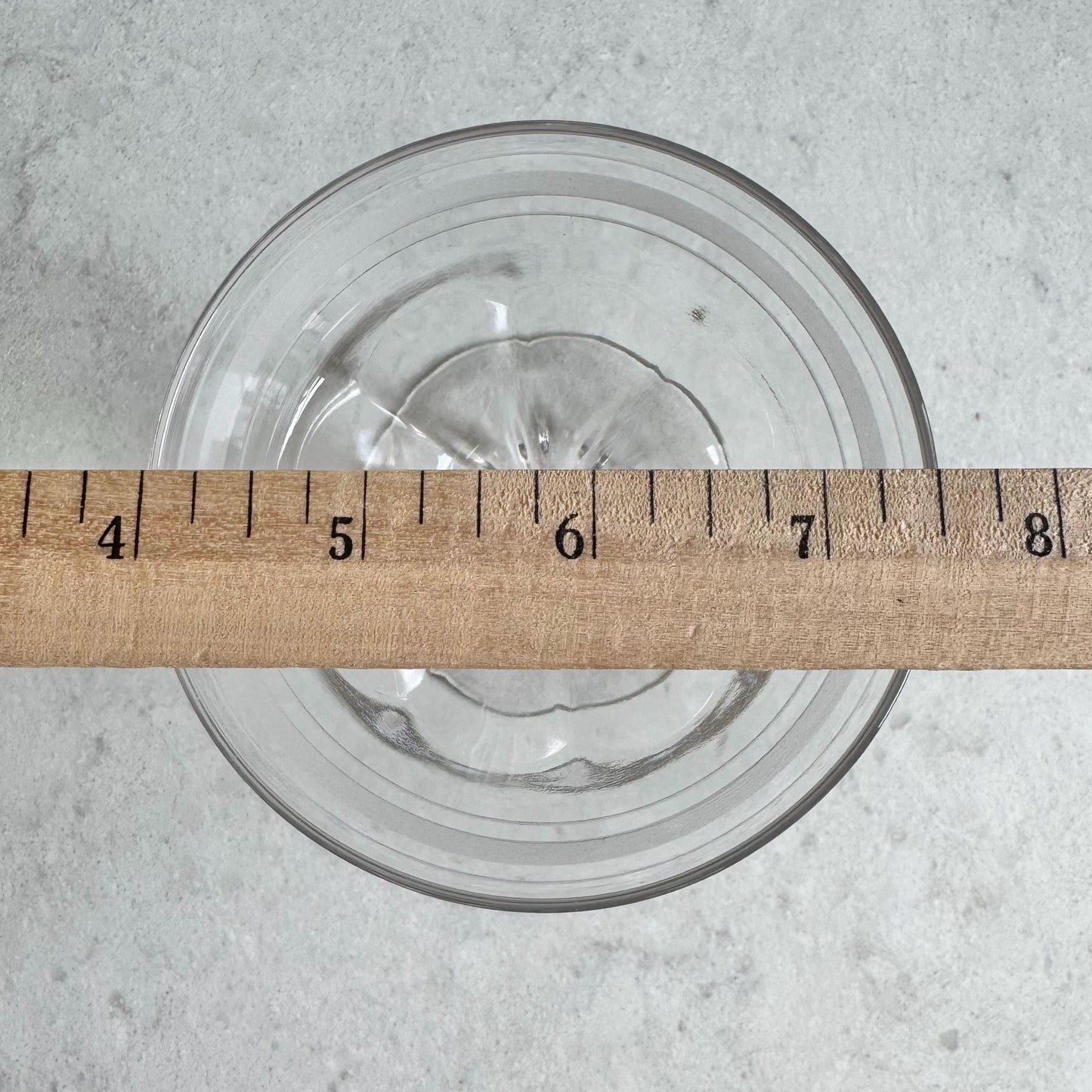 Vintage Hollow Stem Glasses - Set of 6