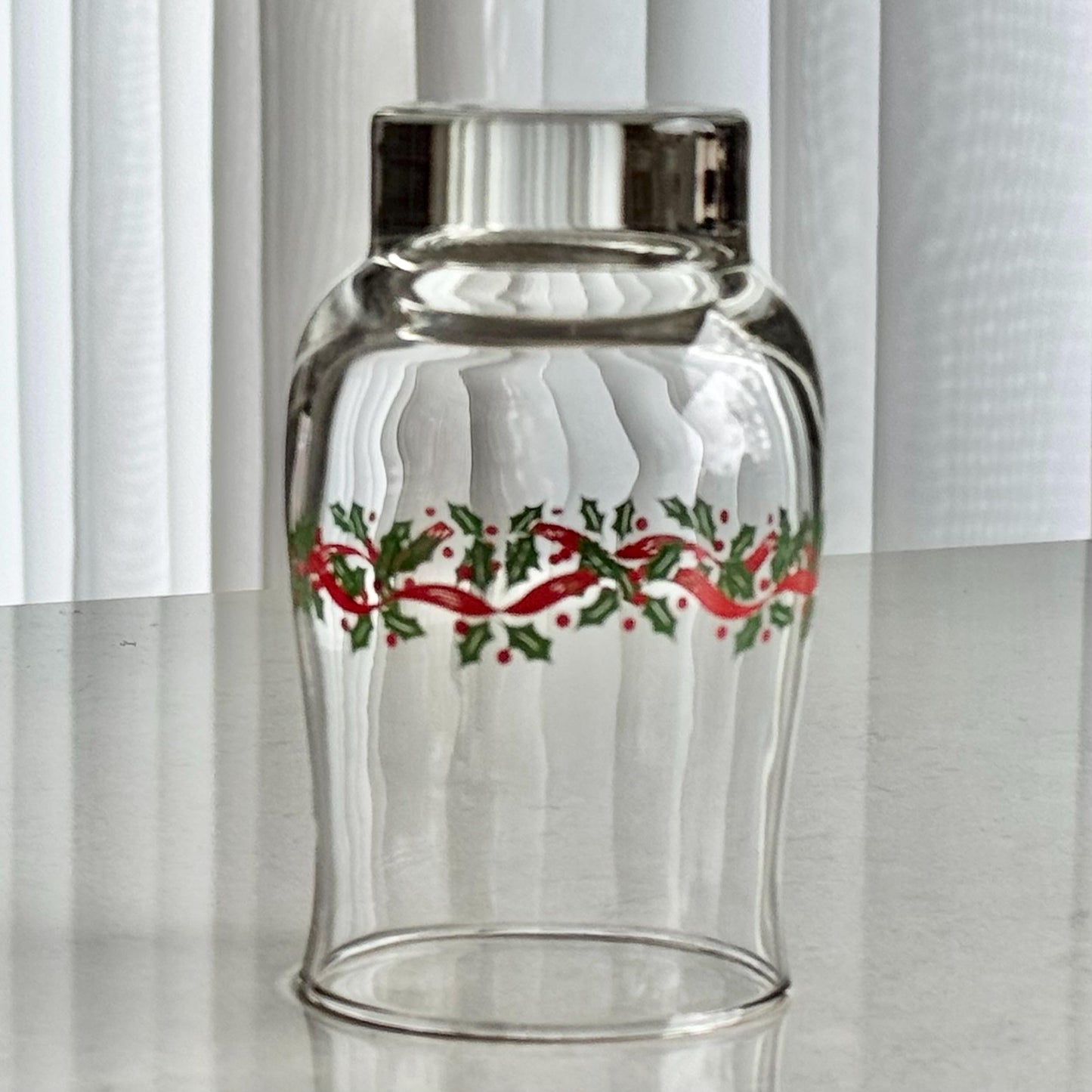 Vintage Libbey Holley Weighted Bottom Tulip Glasses - Set of 4