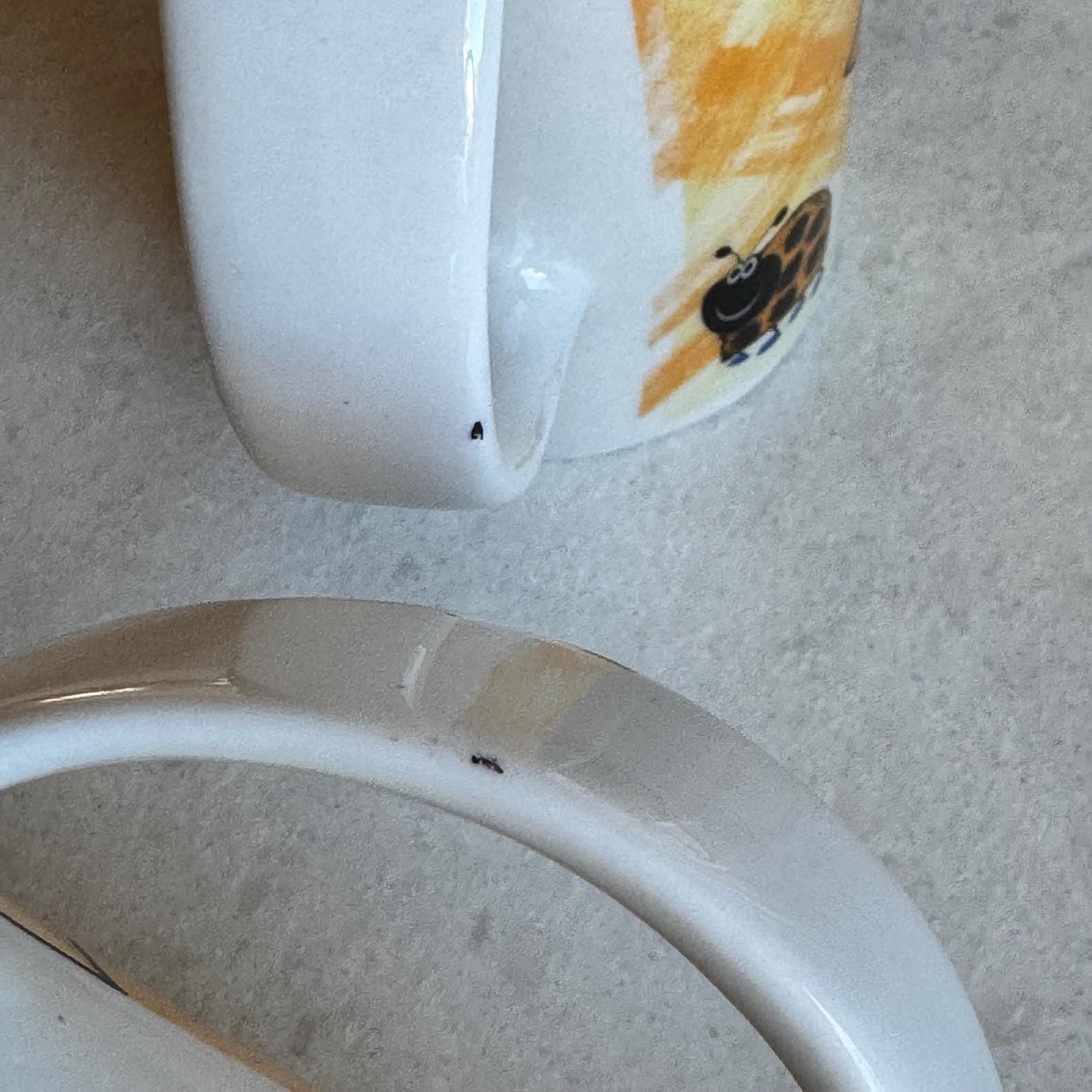 Vintage Dunoon Big Bugs Mugs - Set of 10 (5 each of 2 designs)