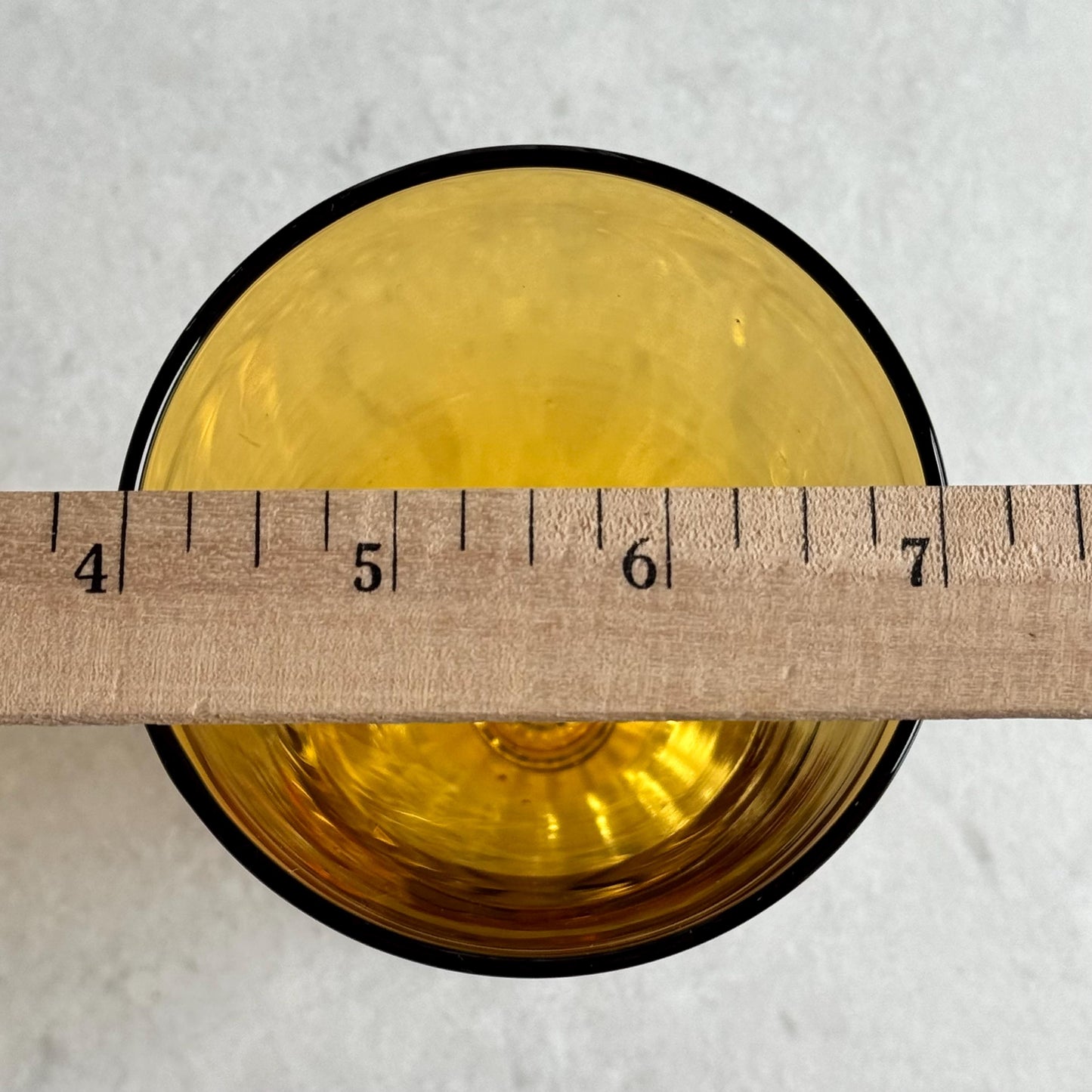 Vintage Anchor Hocking Berwick Boopie Amber Bubble Glasses - Set of 10