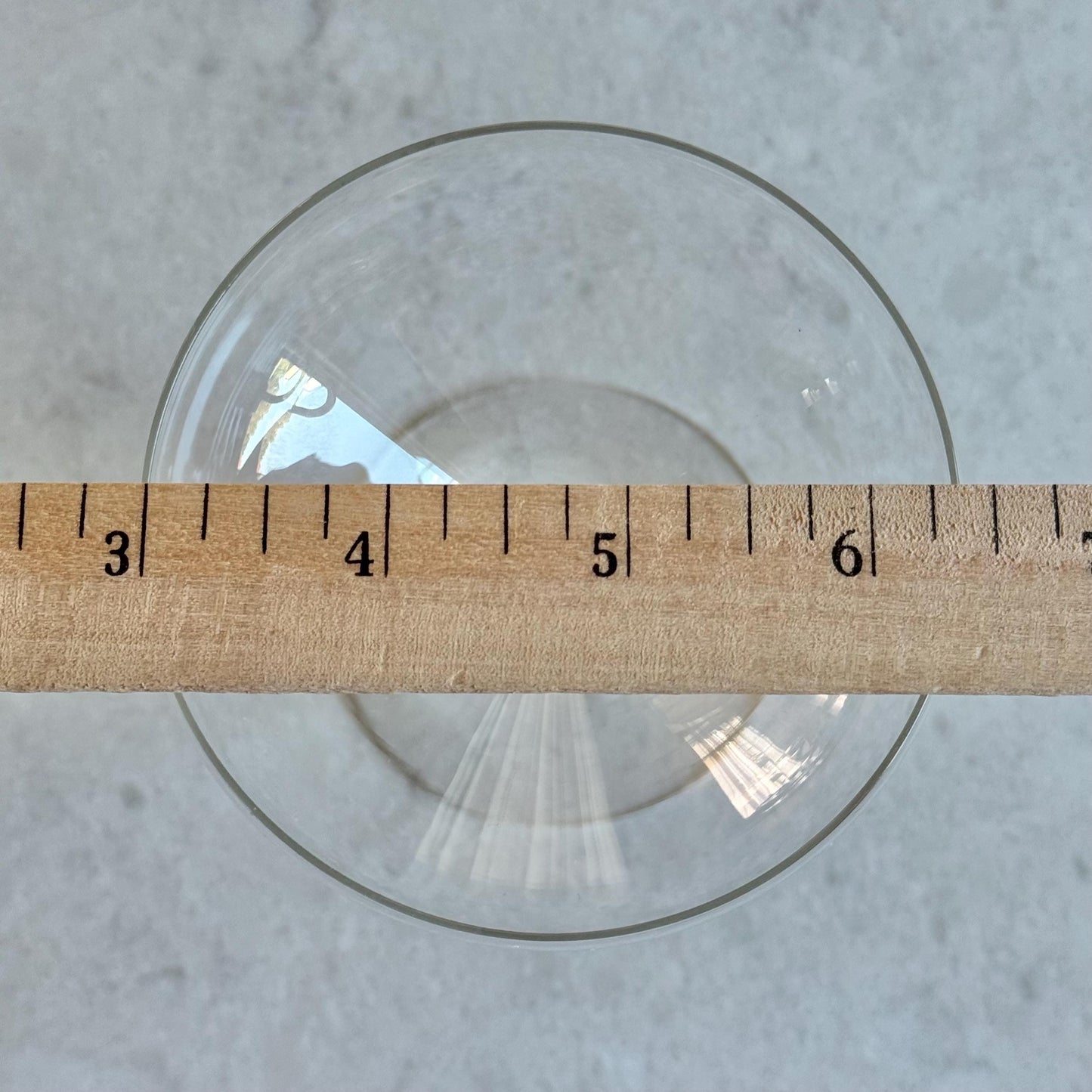 Vintage Hollow Stem Glasses - Set of 4