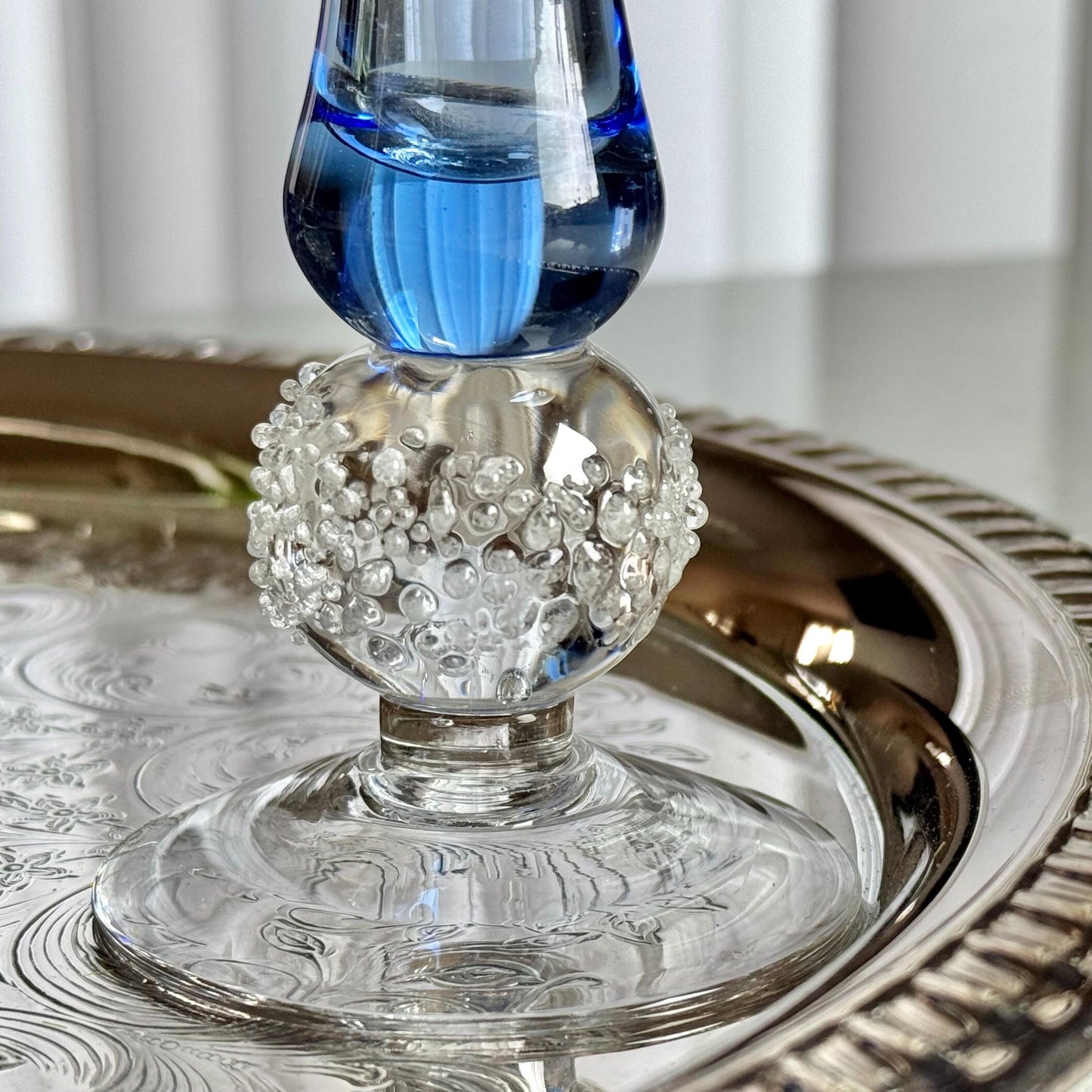 Vintage Bombay Le Vigneron Fluted Glasses - Set of 4