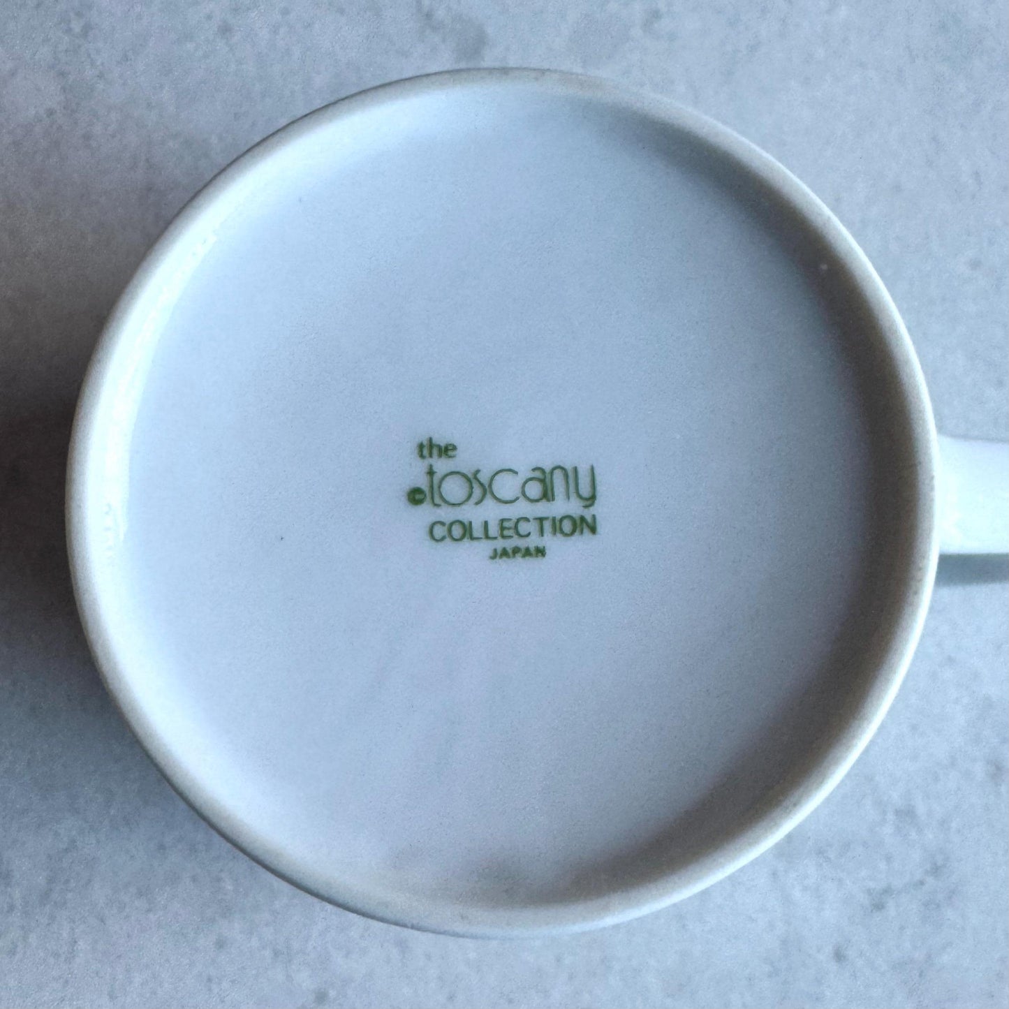 Vintage Toscany Holly and Berries Mugs - Set of 6