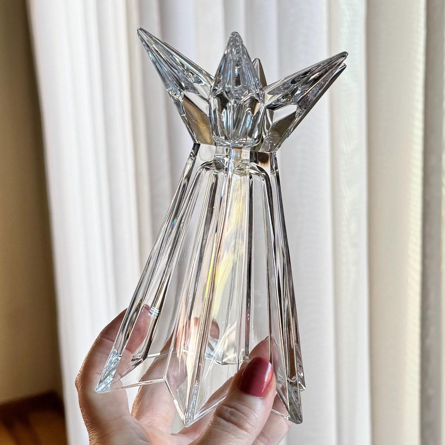 Vintage Mikasa Galaxia Candle Holders (circa 1997 - 2000) - Set of six (two each of three sizes)