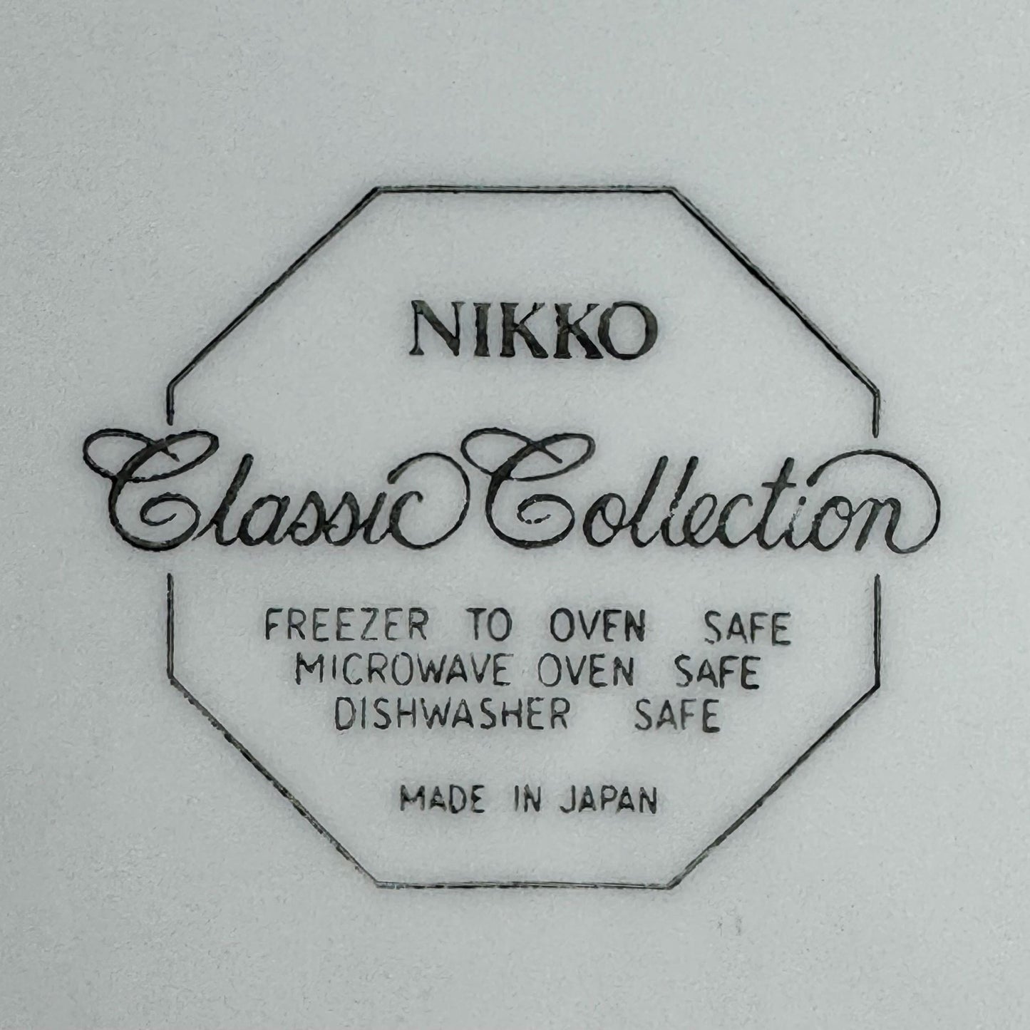 Vintage Nikko Classic Collection Large Christmas Platter