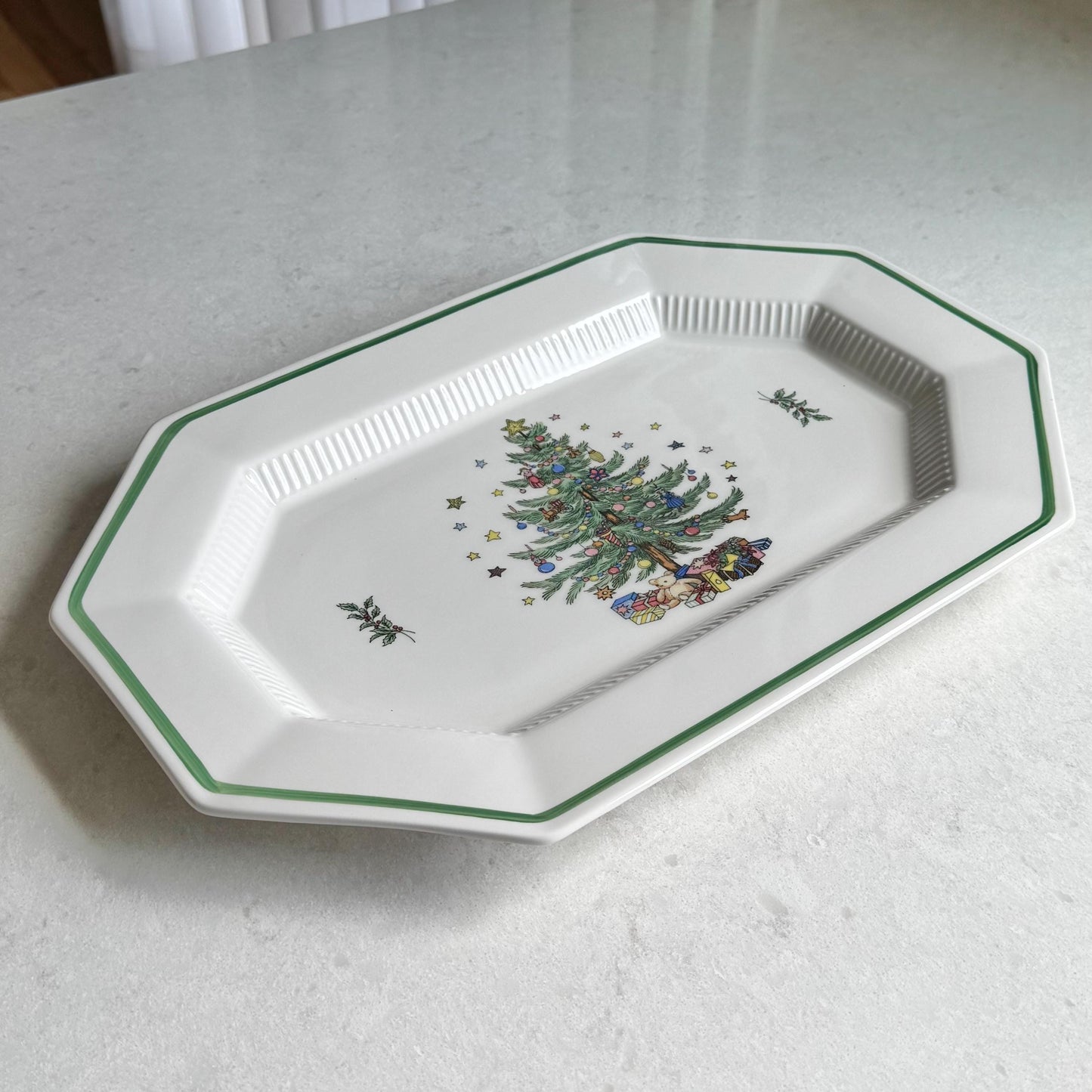 Vintage Nikko Classic Collection Large Christmas Platter