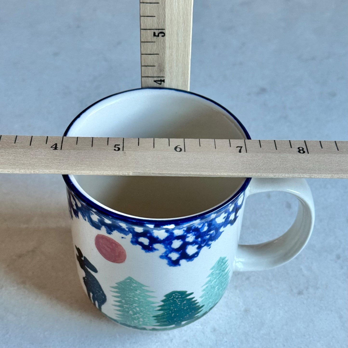 Vintage Thomson Woodland Dishes - Service for Four (12 pieces total)