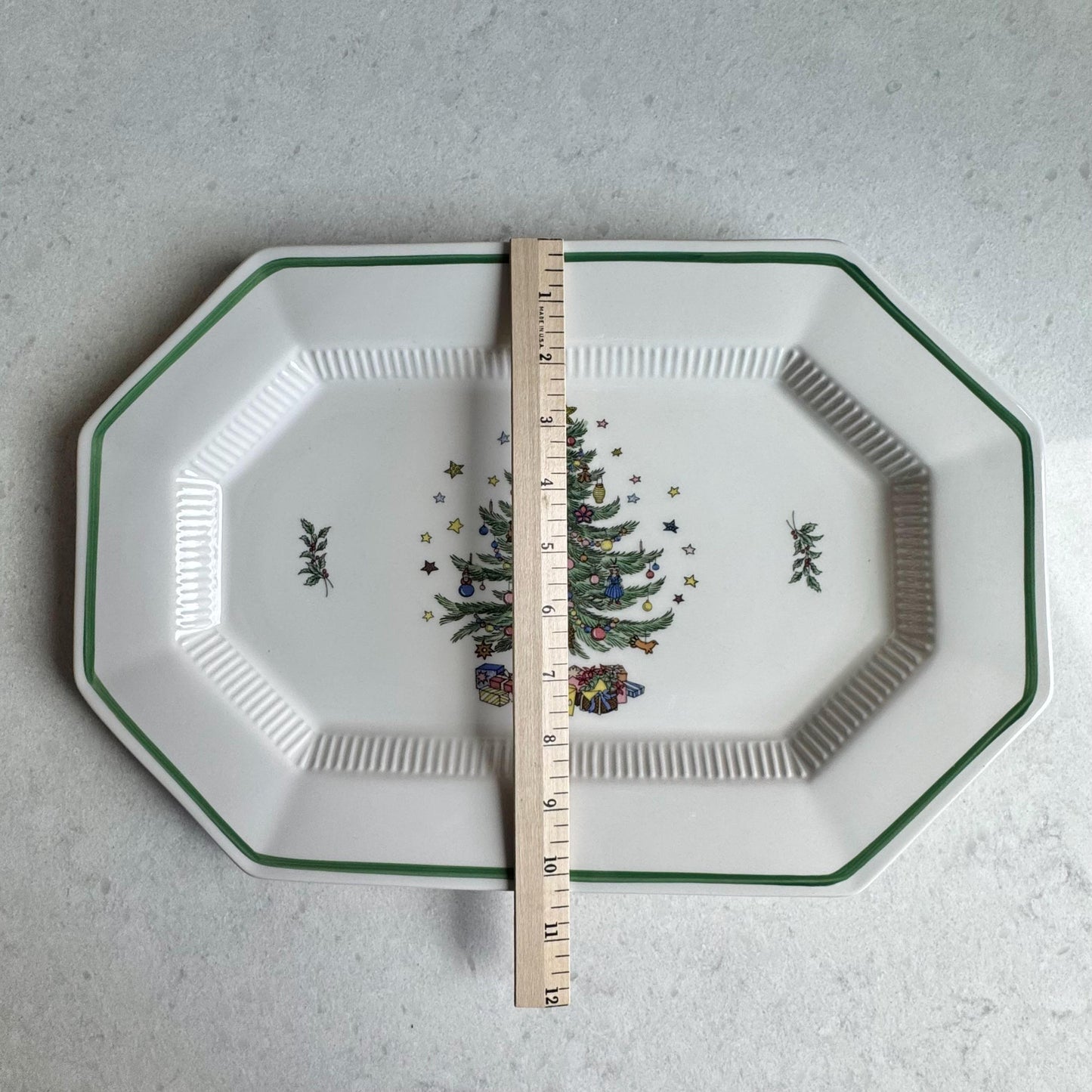 Vintage Nikko Classic Collection Large Christmas Platter