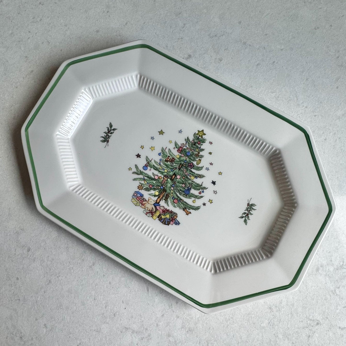 Vintage Nikko Classic Collection Large Christmas Platter