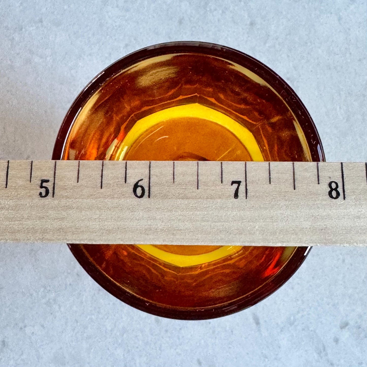 Vintage Nouveau Gold Paneled Glasses - Set of 12