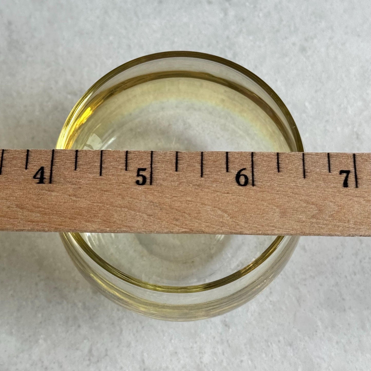 Vintage Federal Glass Gem Tone Roly Poly Tumblers - Set of 8