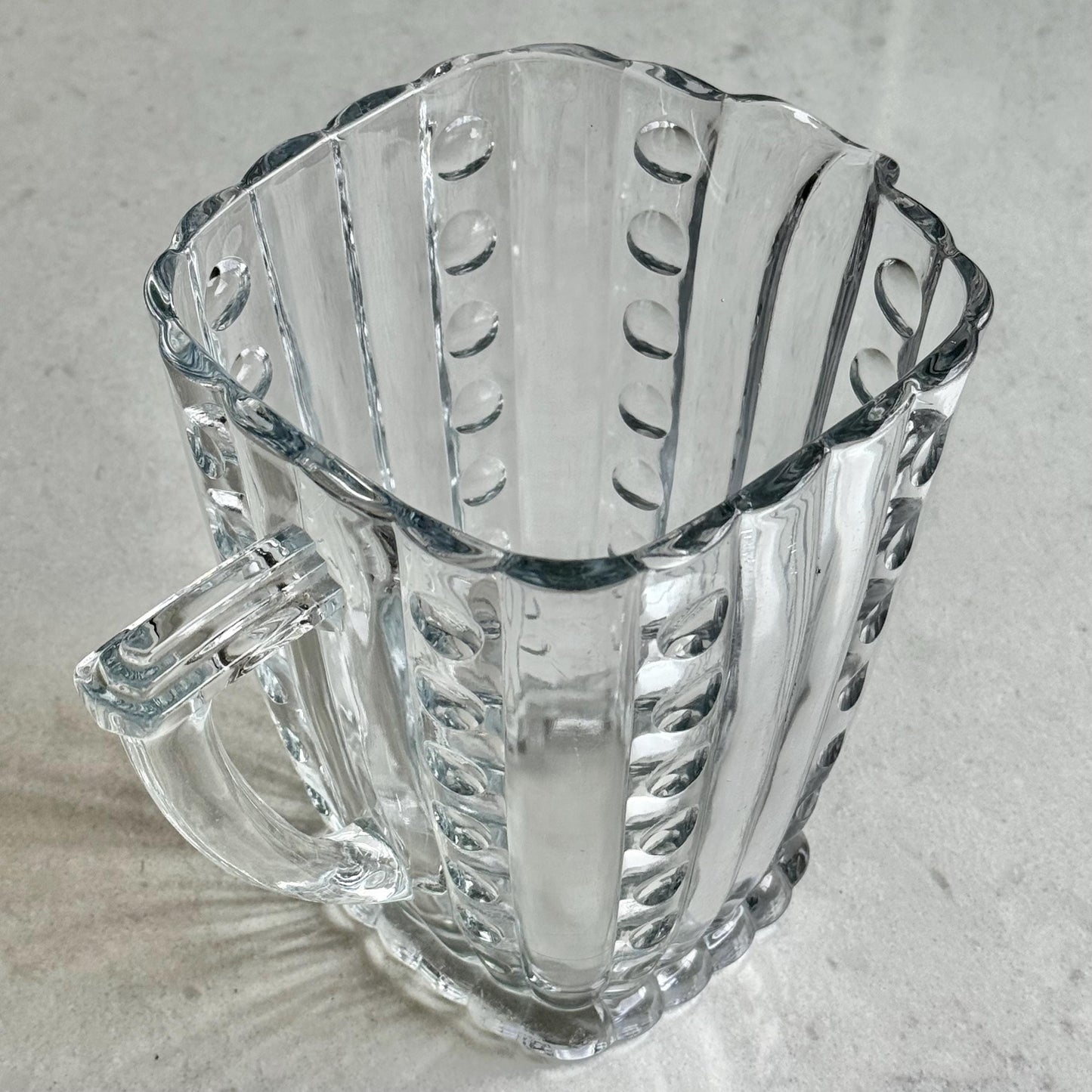 Vintage Heisey Old Sandwich Clear Pitcher (circa 1931 - 1956)