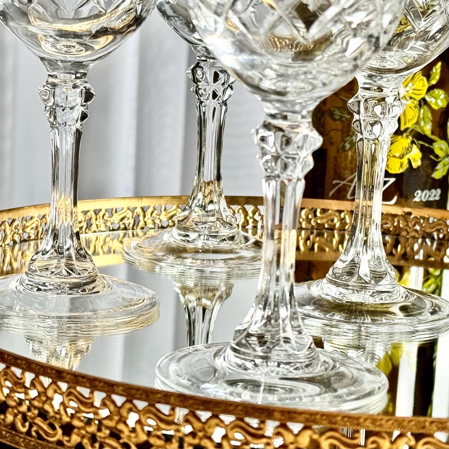 Vintage Cristal D’Arques-Durand Deauville Glasses - Set of 6