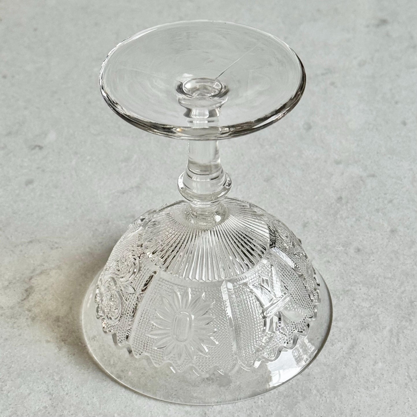 Vintage Westmoreland Glass Princess and Feather Glasses - Set of 4