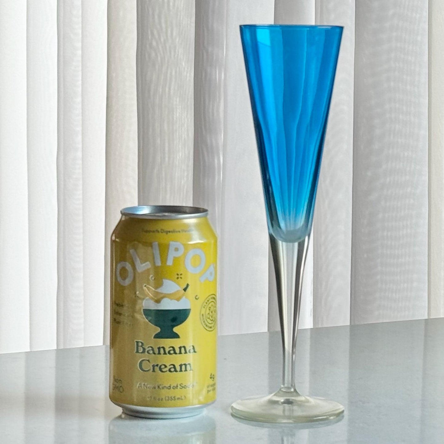 Vintage Leonardo Sektglaser Cobalt Blue Glasses - Set of 10Flutes