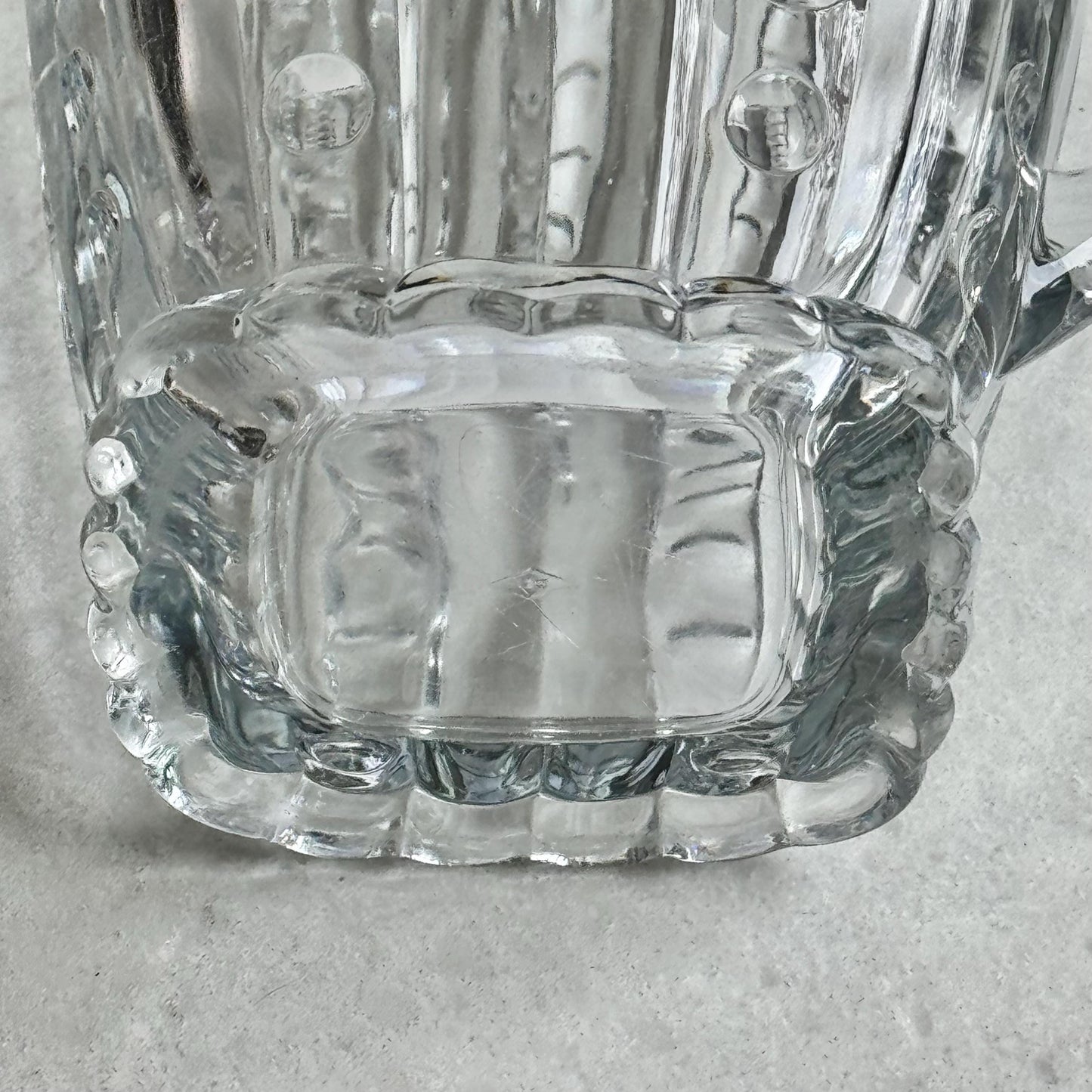 Vintage Heisey Old Sandwich Clear Pitcher (circa 1931 - 1956)