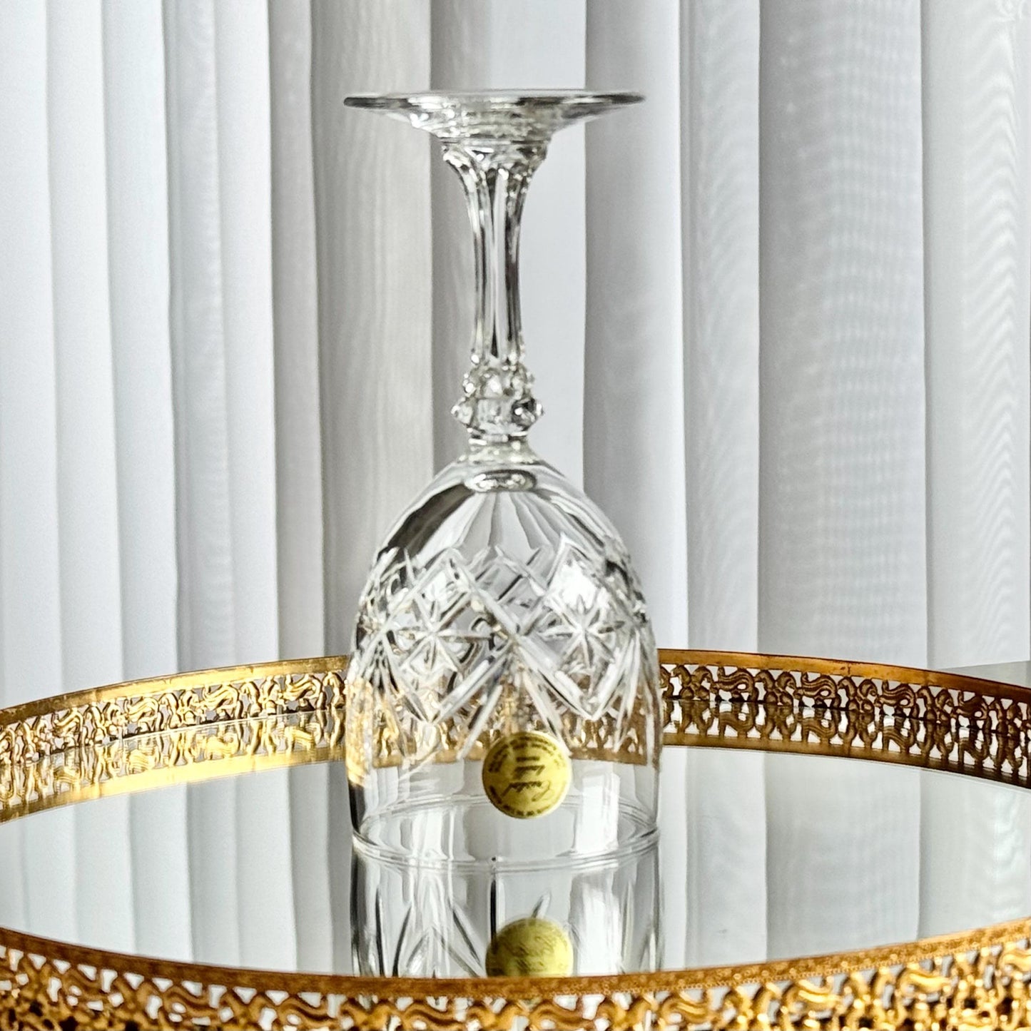 Vintage Cristal D’Arques-Durand Deauville Glasses - Set of 6