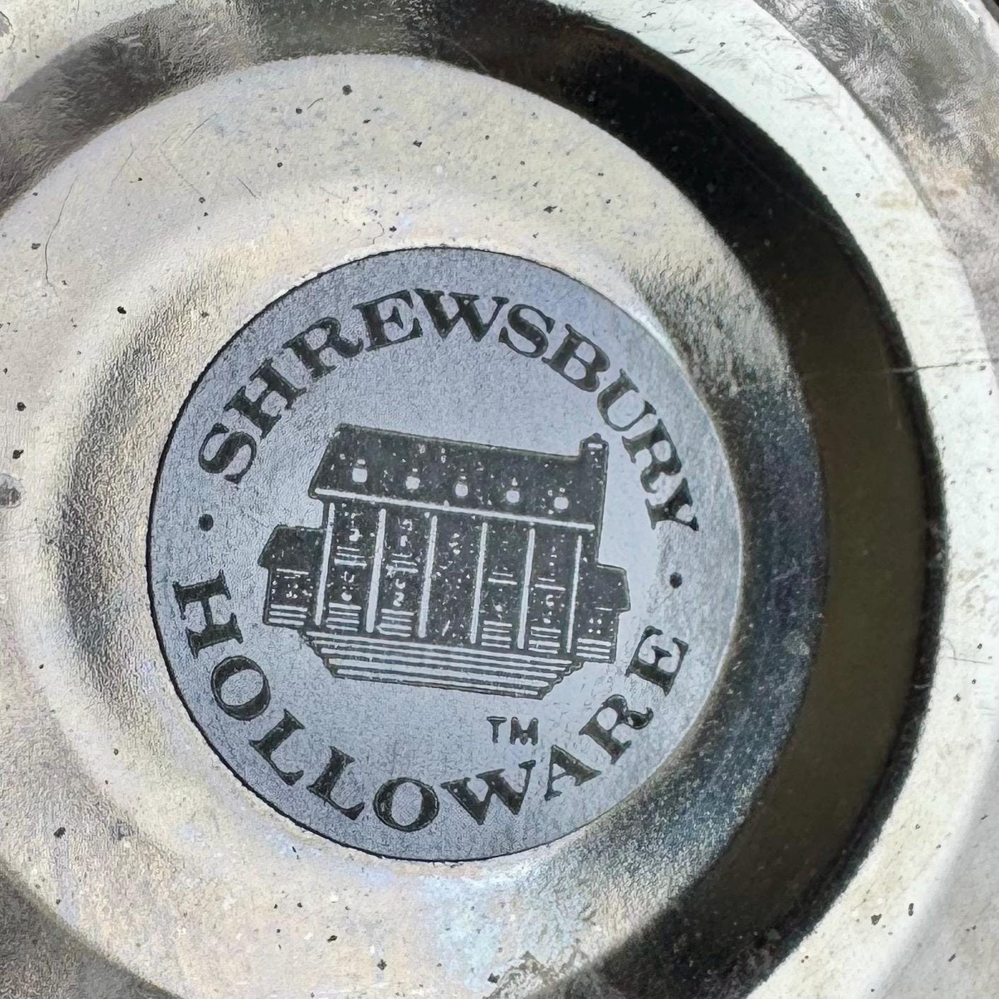 Vintage Duchin Creations 10-1/2 Inch Cake Stand with Sterling Holloware Detachable Base