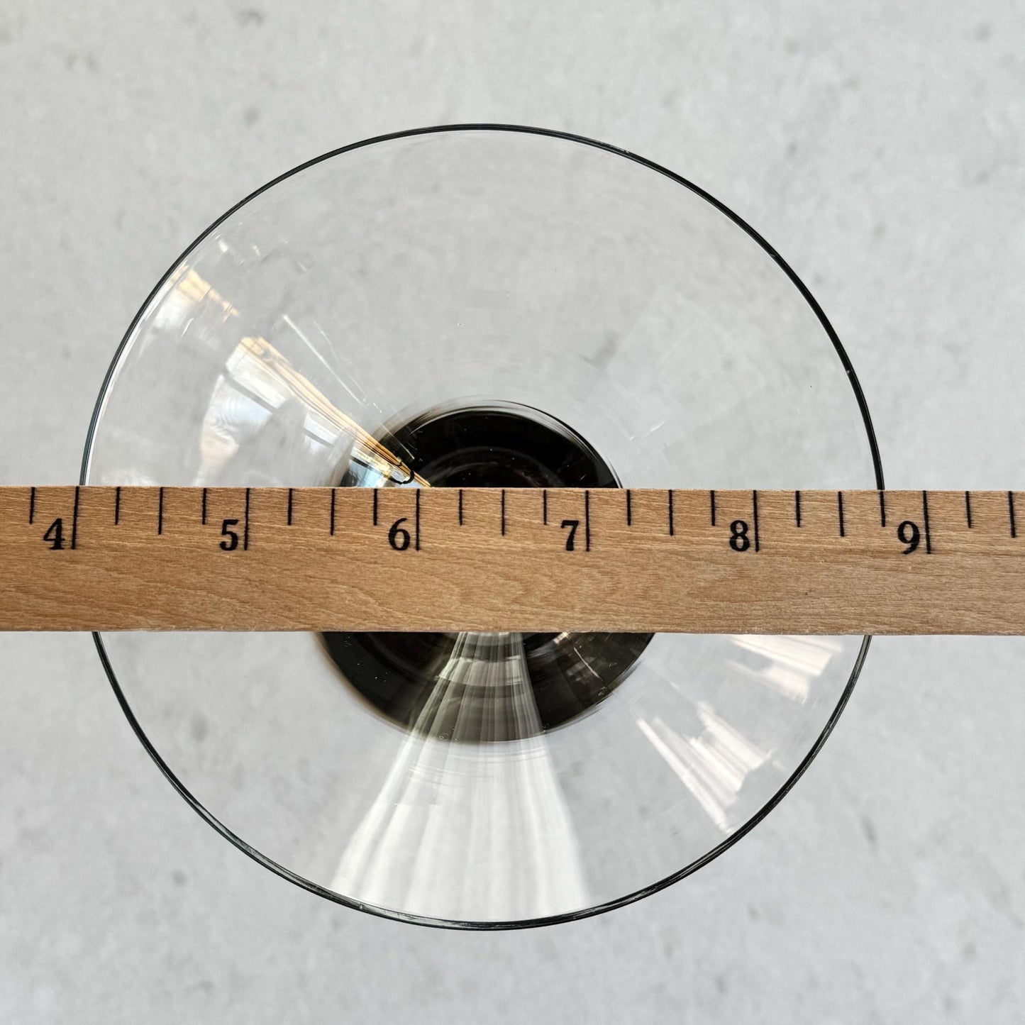 Vintage Artland Black Stem Glasses - Set of 4