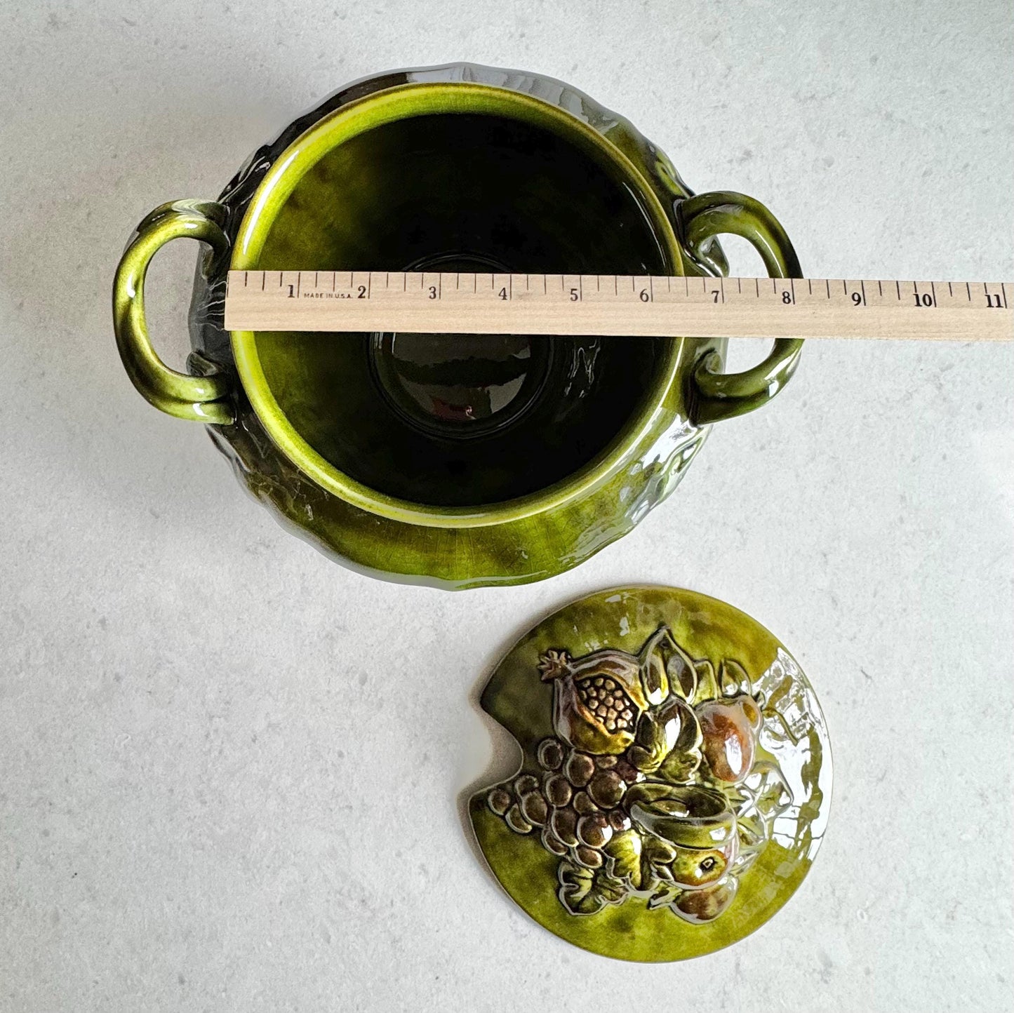 Vintage N.S. Gustin Co. Tureen with Ladle and Underplate (circa 1961)