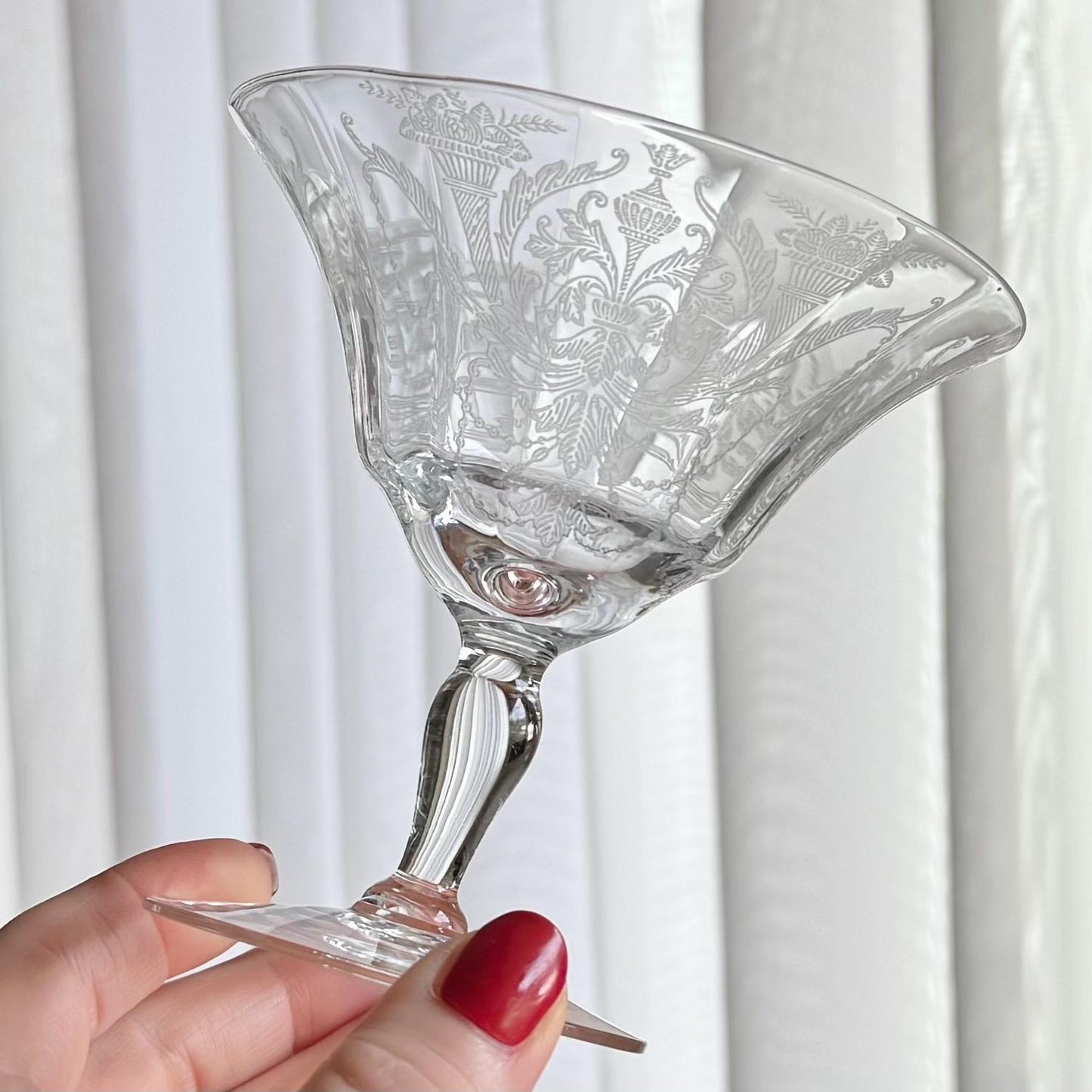 Vintage Morgantown Milan Glasses - Set of 6