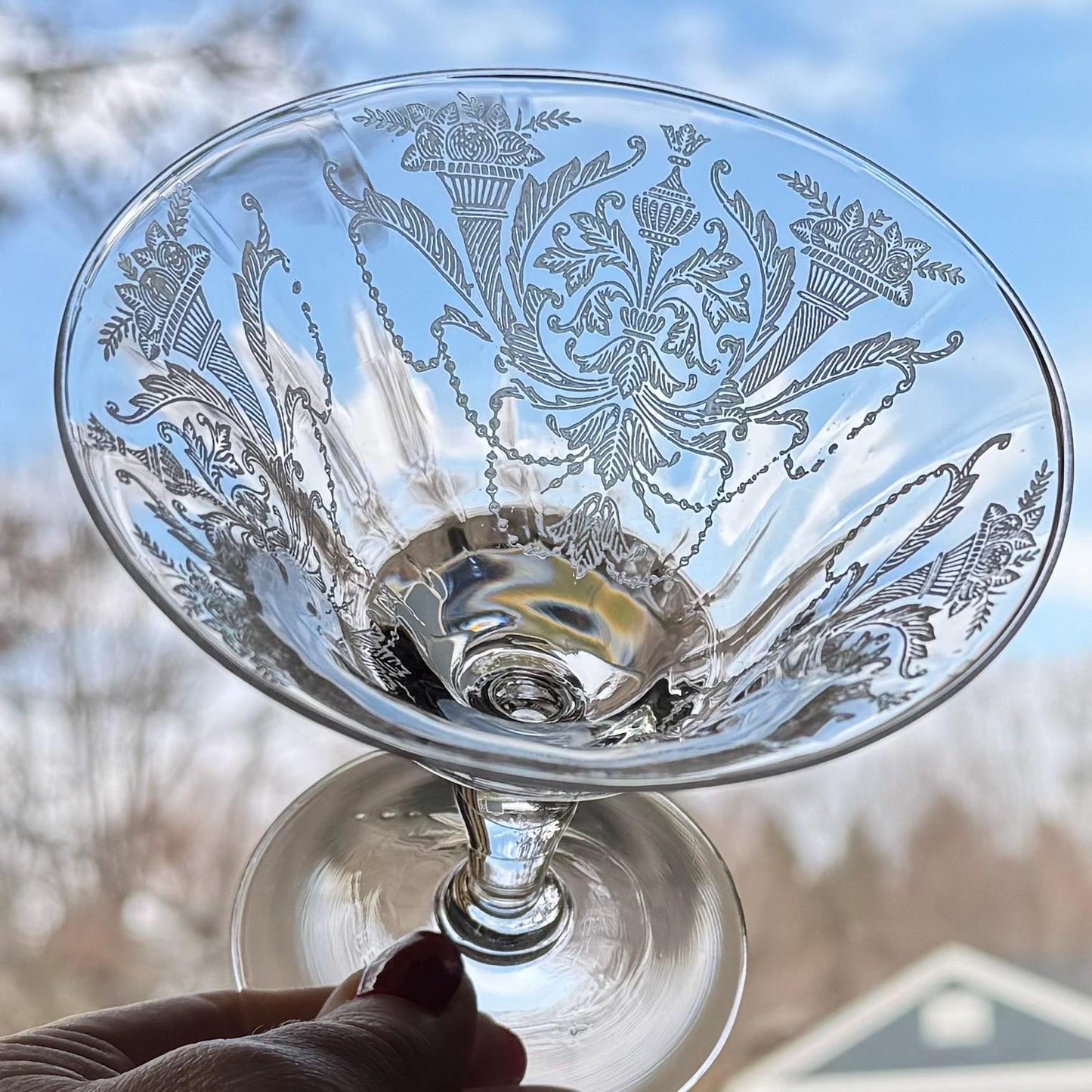 Vintage Morgantown Milan Glasses - Set of 6