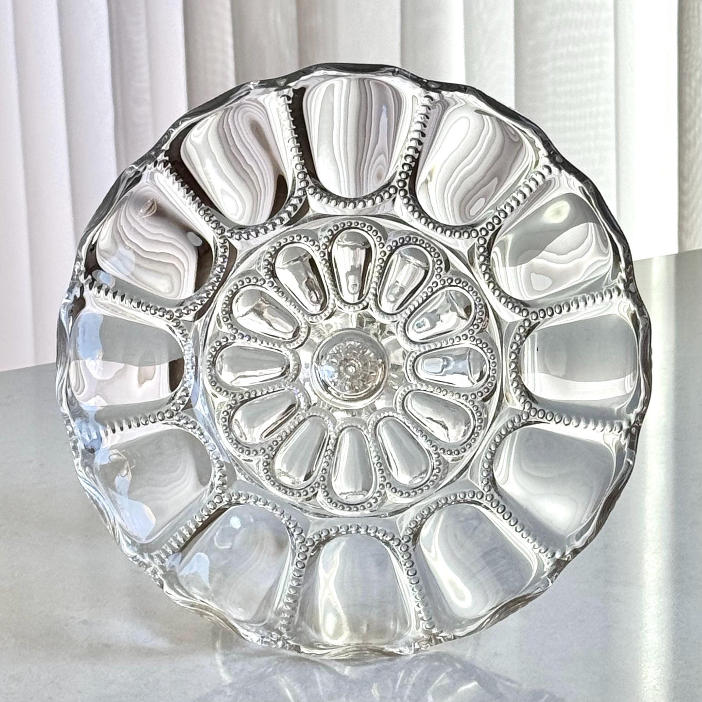 Vintage EAPG Pedestal Dish