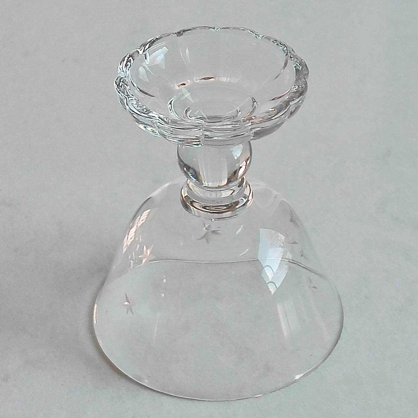 Vintage Fostoria National Star Cut Glasses (circa 1933 - 1943) - Set of 10