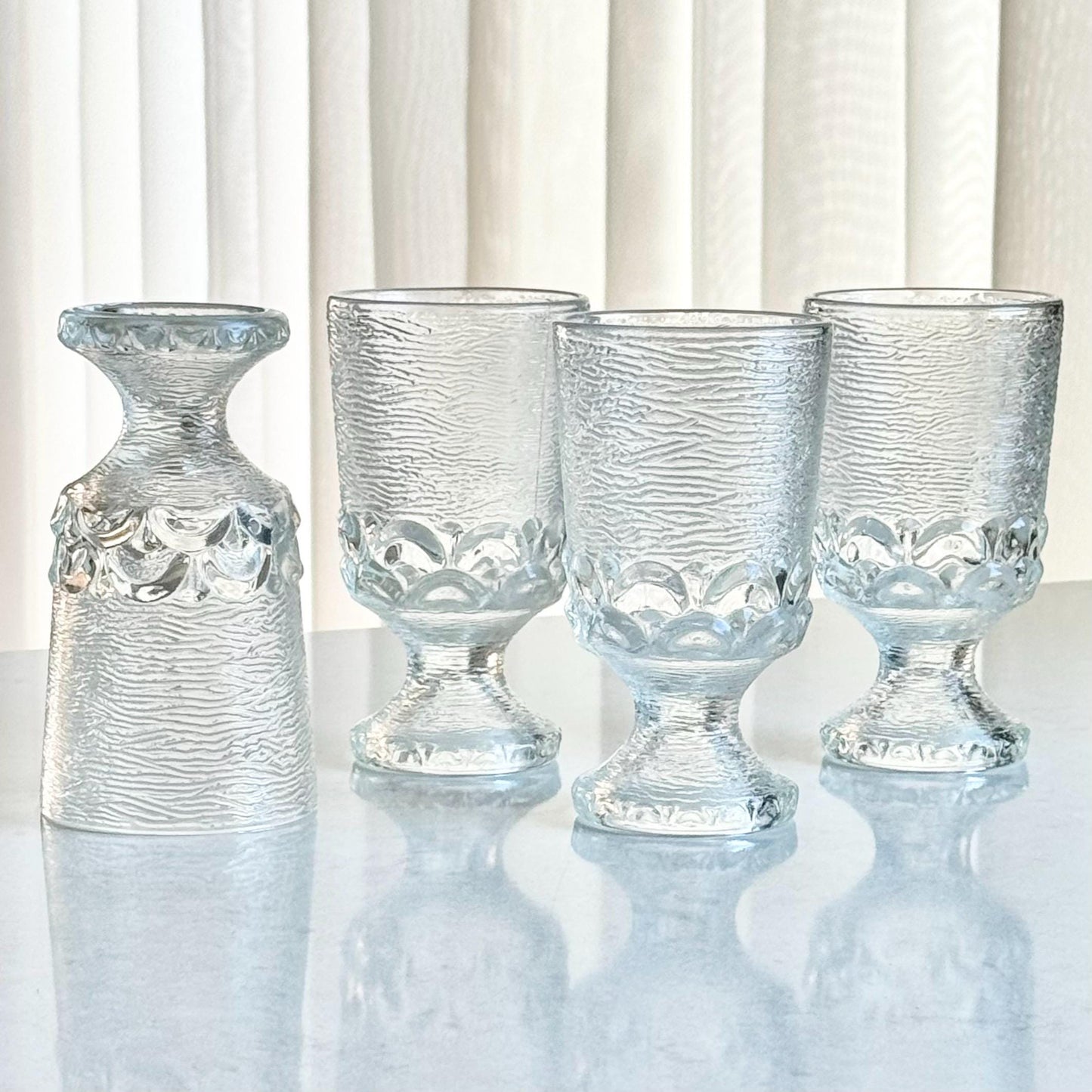 Vintage Brockway Monterey Glasses (circa 1970s)- Set of 4