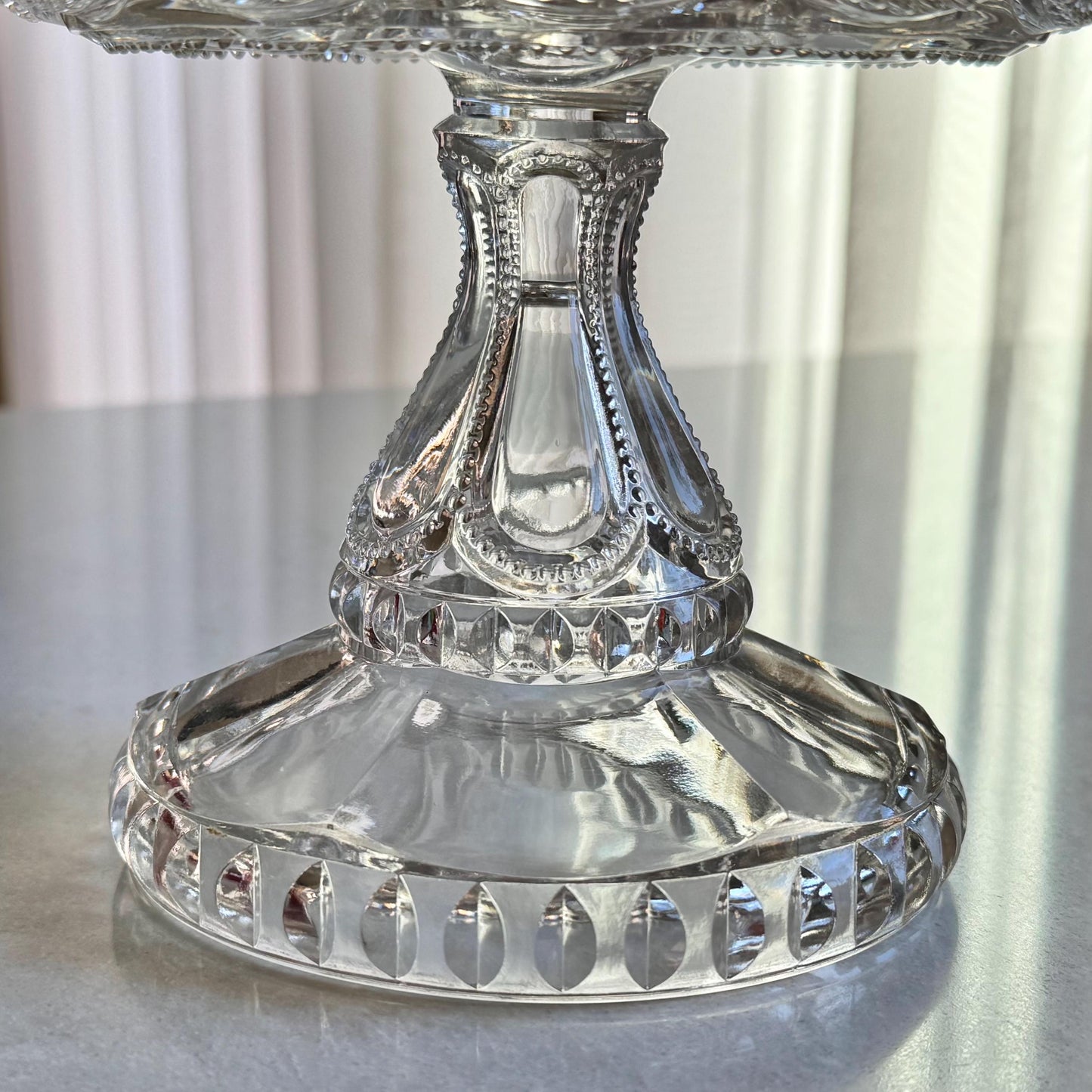 Vintage EAPG Pedestal Dish