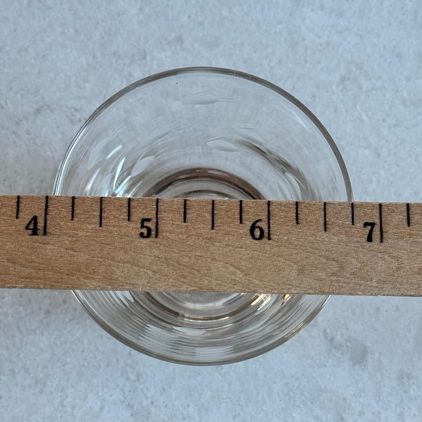 Vintage Fish Etched Glasses - Set of 6