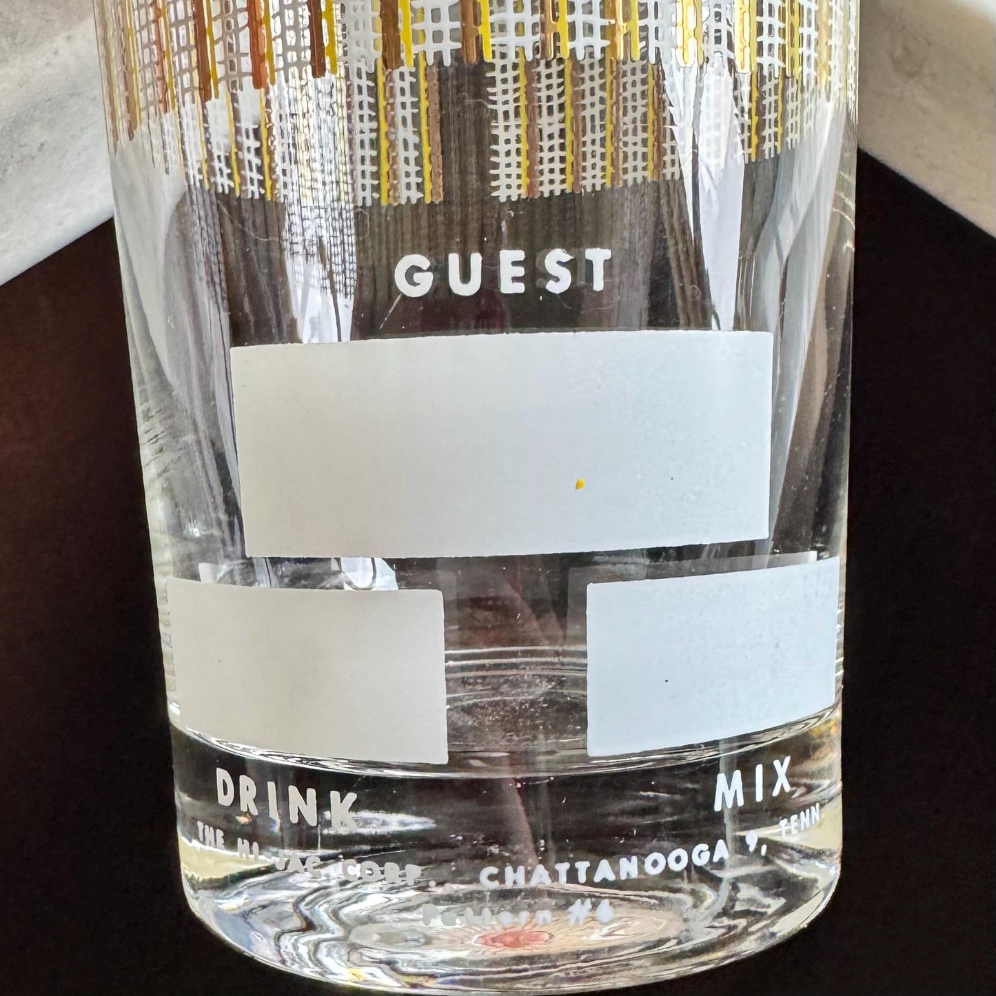 Vintage Hi-Jac Guest Glasses - Set of 4