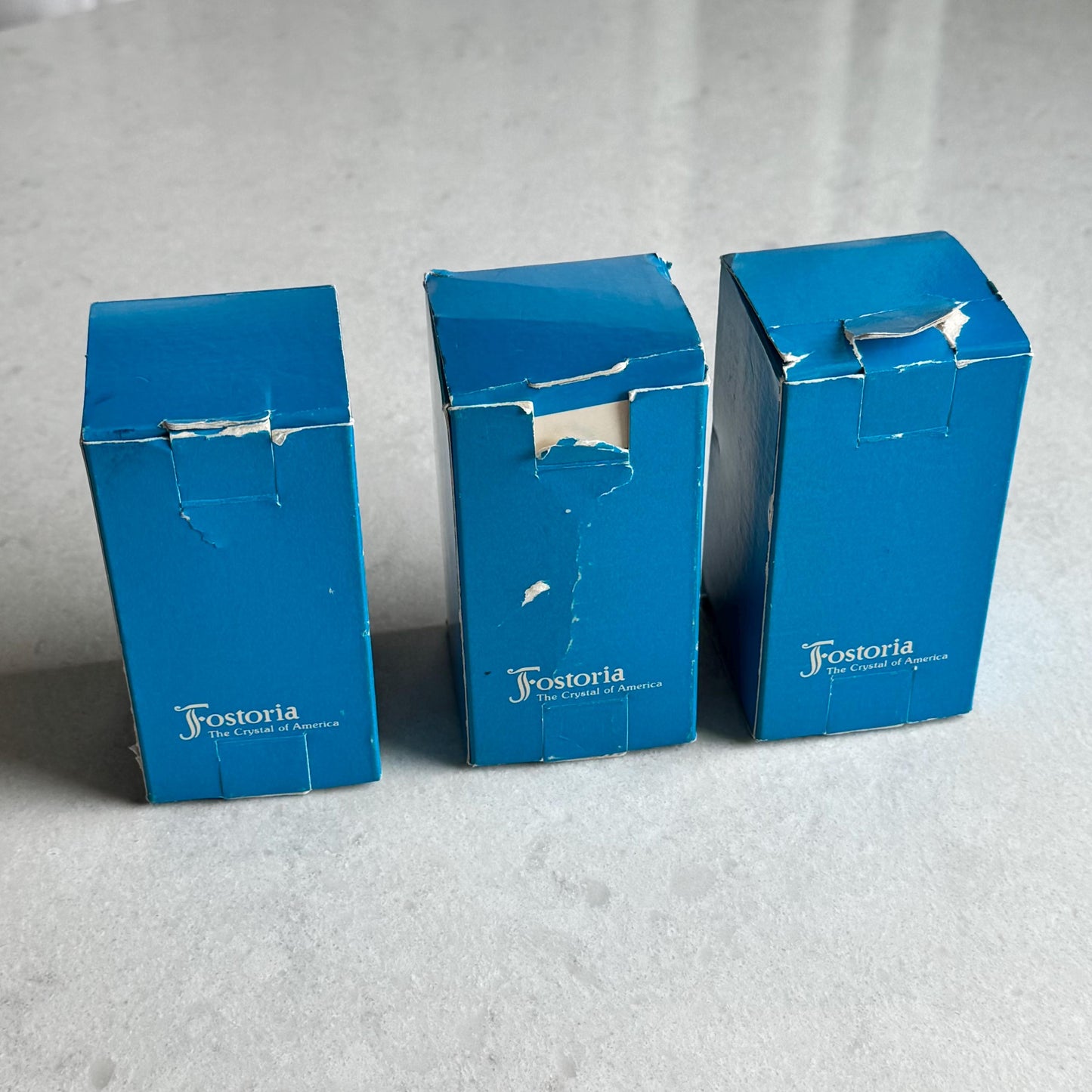 Vintage Fostoria Heritage Napkin Rings (circa 1979 - 1982) - Set of 12