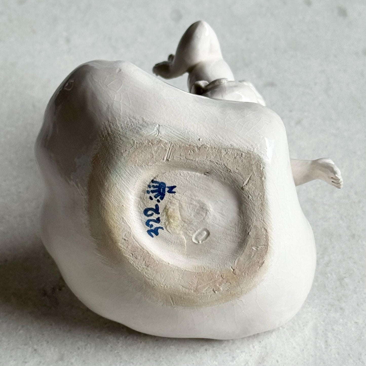 Vintage Cherub in a Shell Trinket Dish