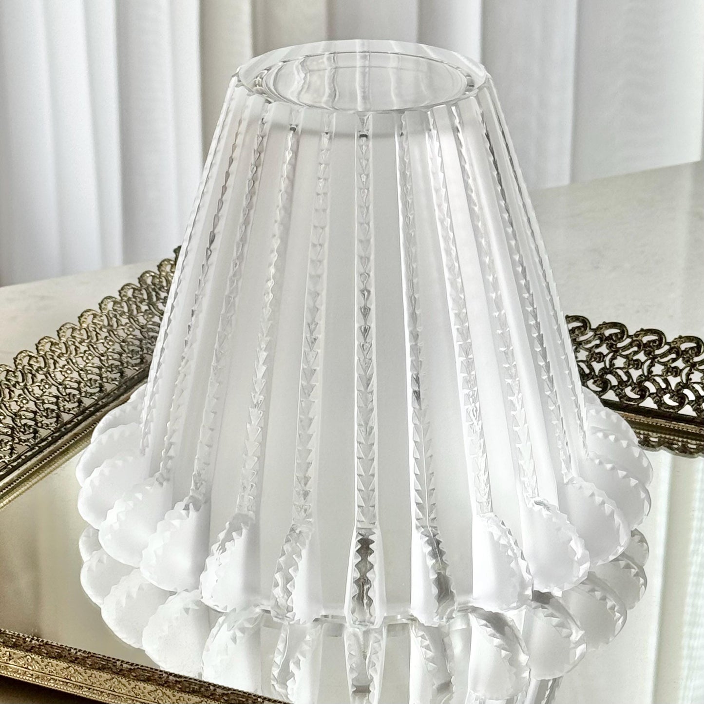 Vintage Lalique Royat Vase