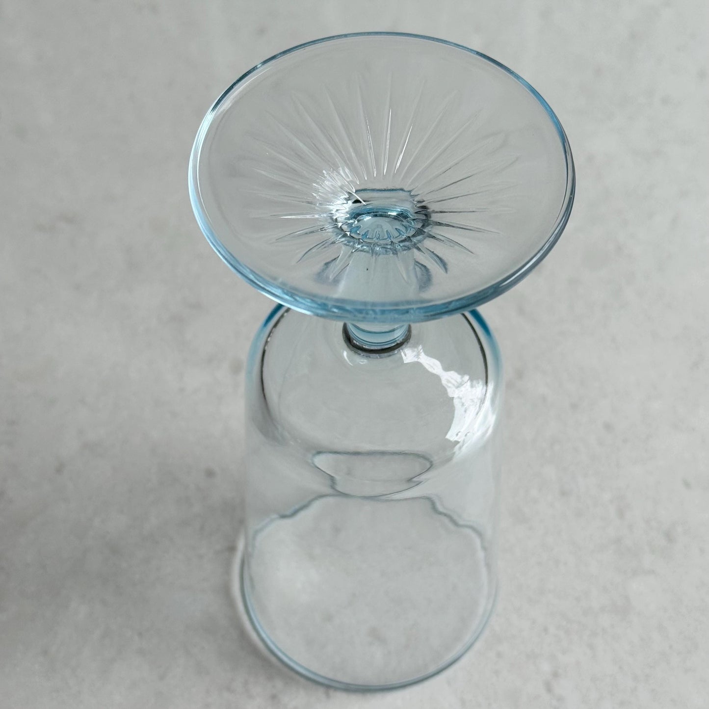 Vintage Duz Star Sapphire Glasses - Set of 6