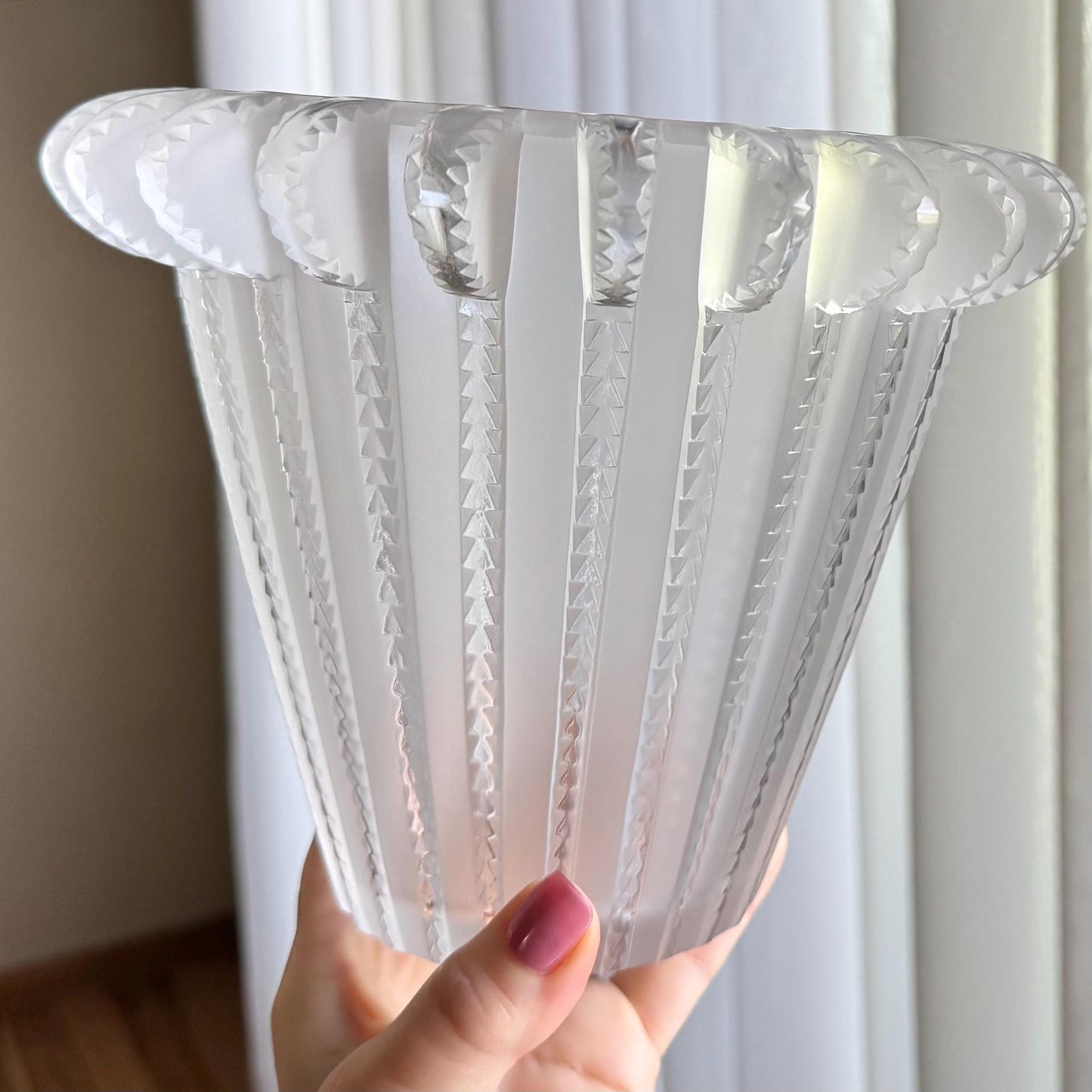 Vintage Lalique Royat Vase