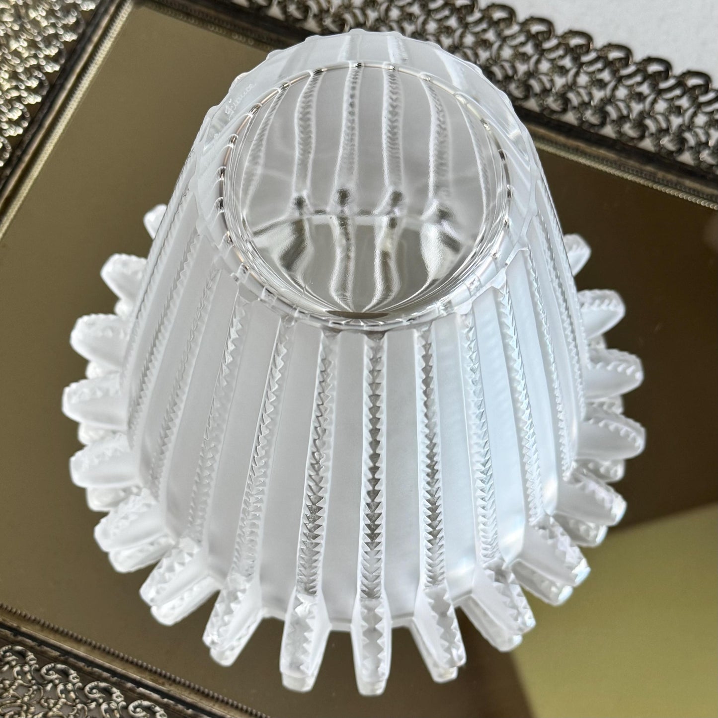 Vintage Lalique Royat Vase