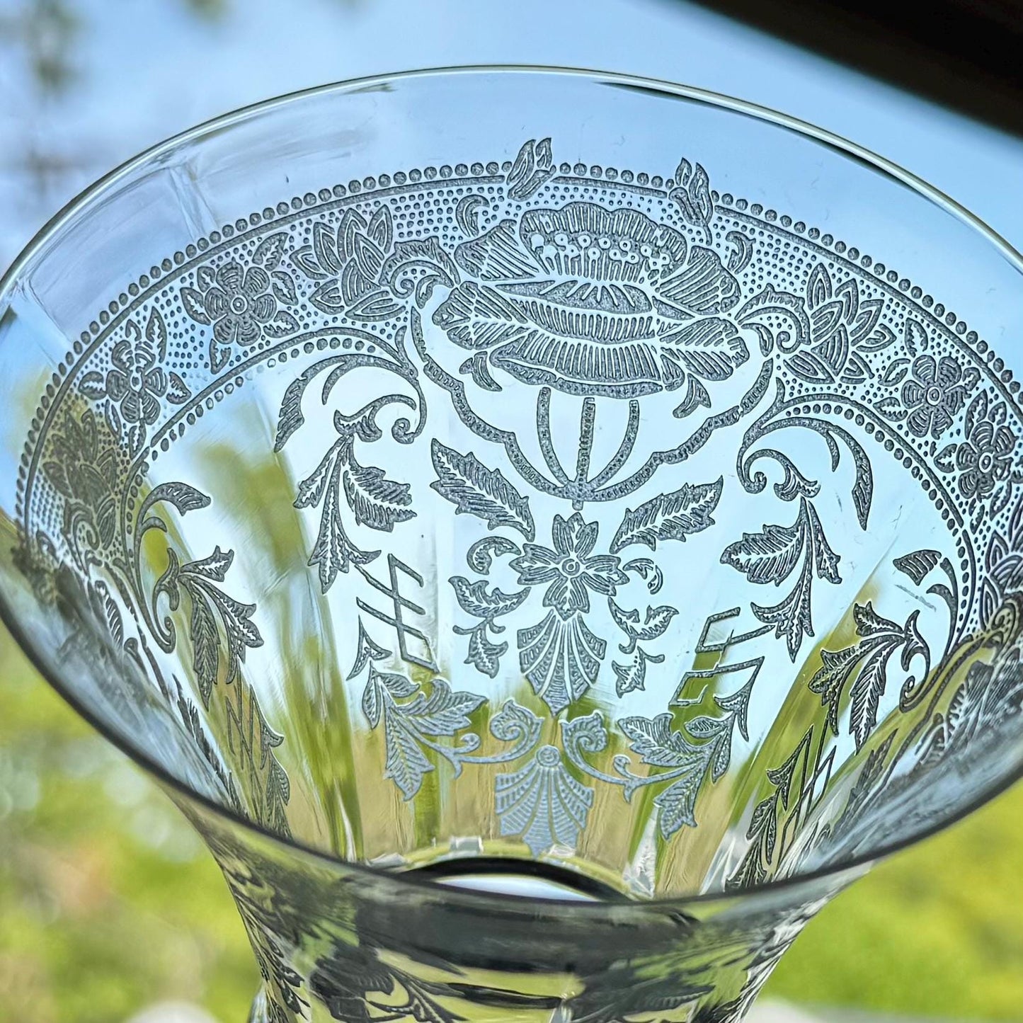 Vintage Tiffin Franciscan Mayfield Glasses - Set of 4