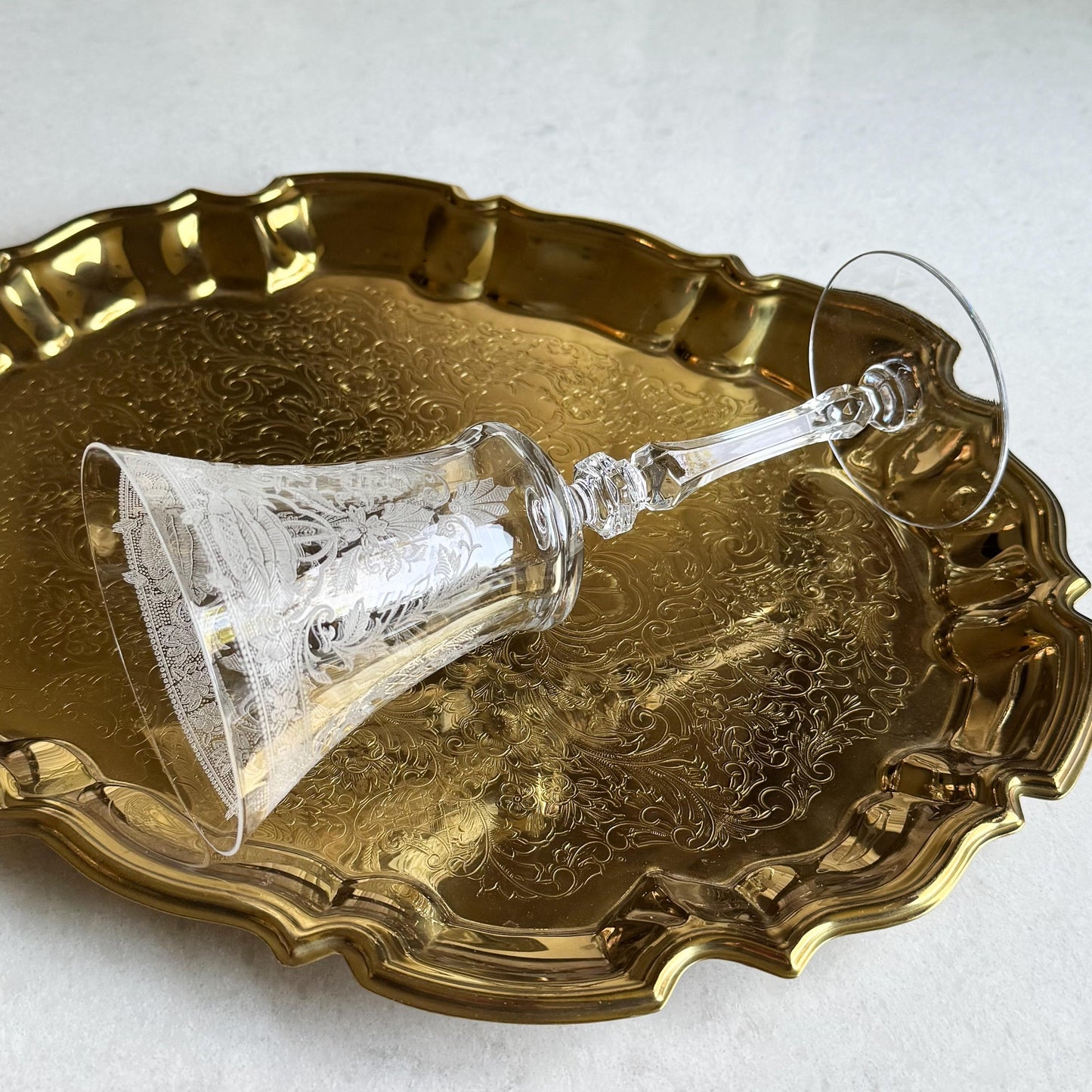 Vintage Tiffin Franciscan Mayfield Glasses - Set of 4