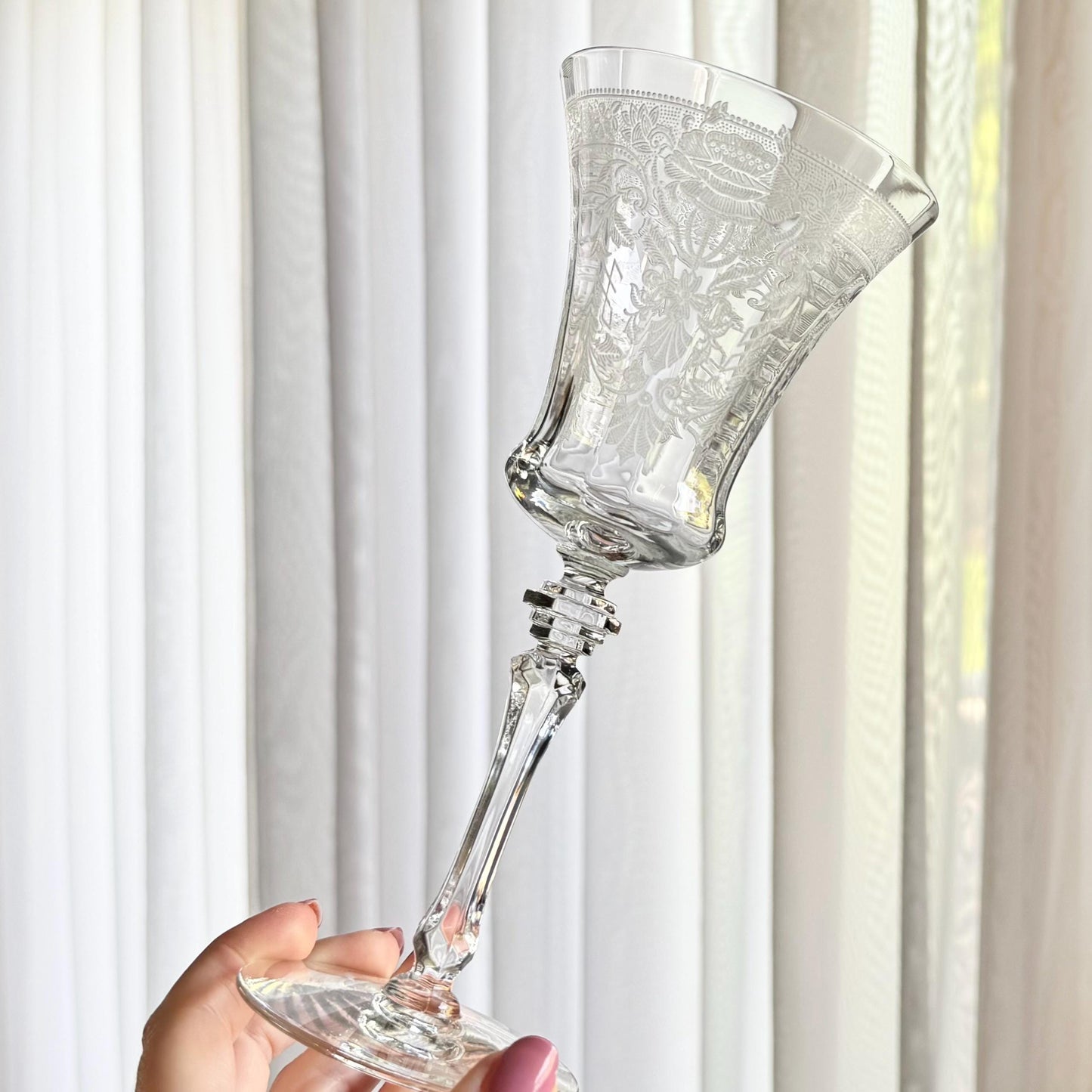 Vintage Tiffin Franciscan Mayfield Glasses - Set of 4