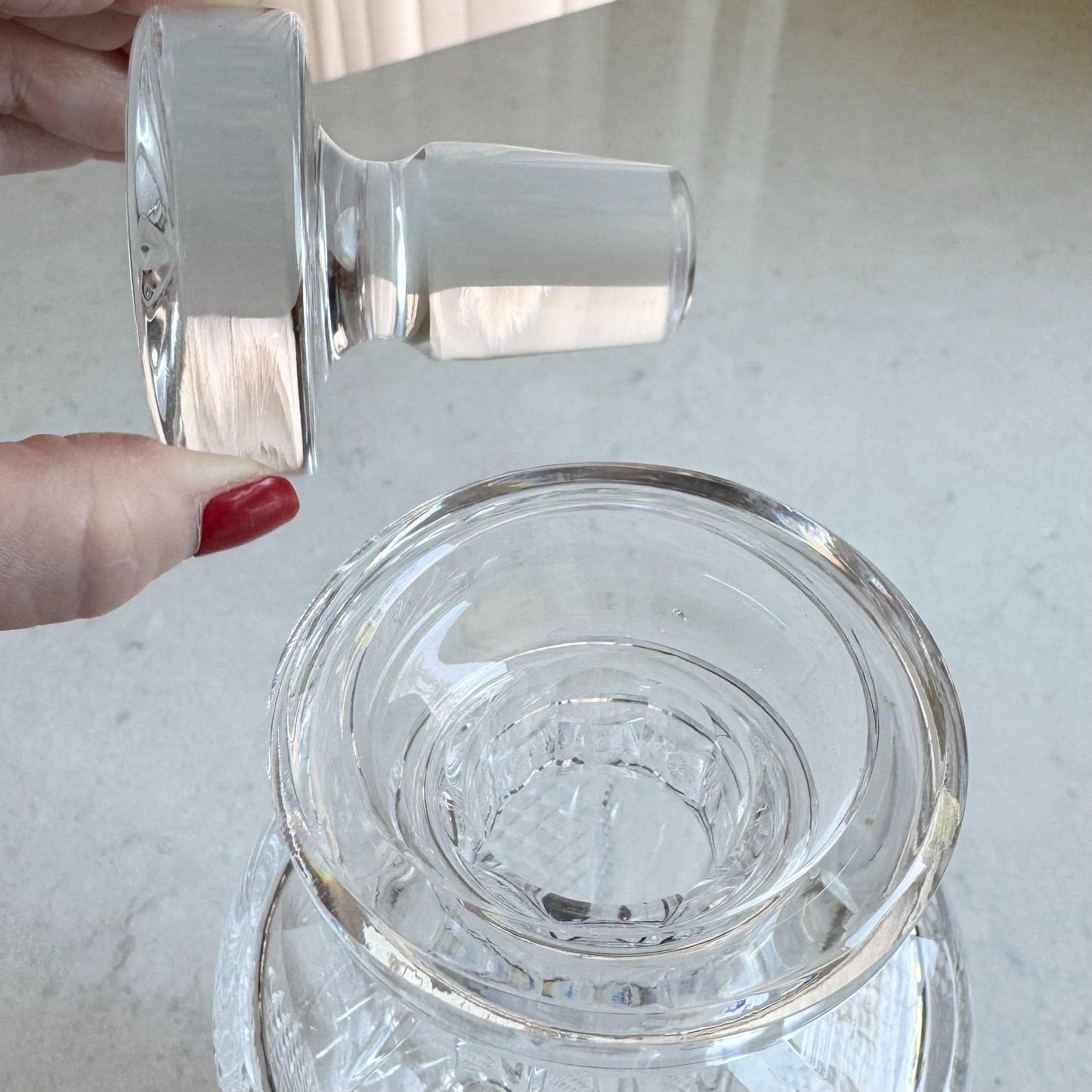 Vintage Waterford Hibernia Decanter with Stopper