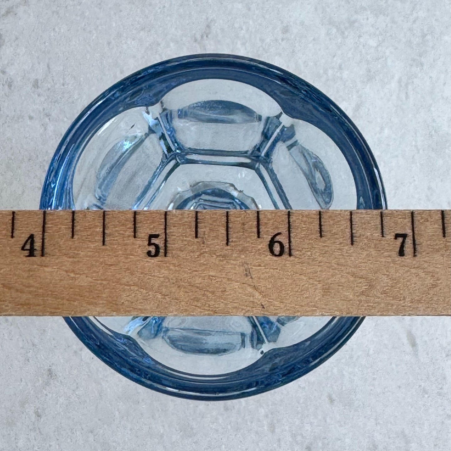 Vintage Fostoria Virginia Light Blue Glasses (circa 1980 - 1986) - Set of 6