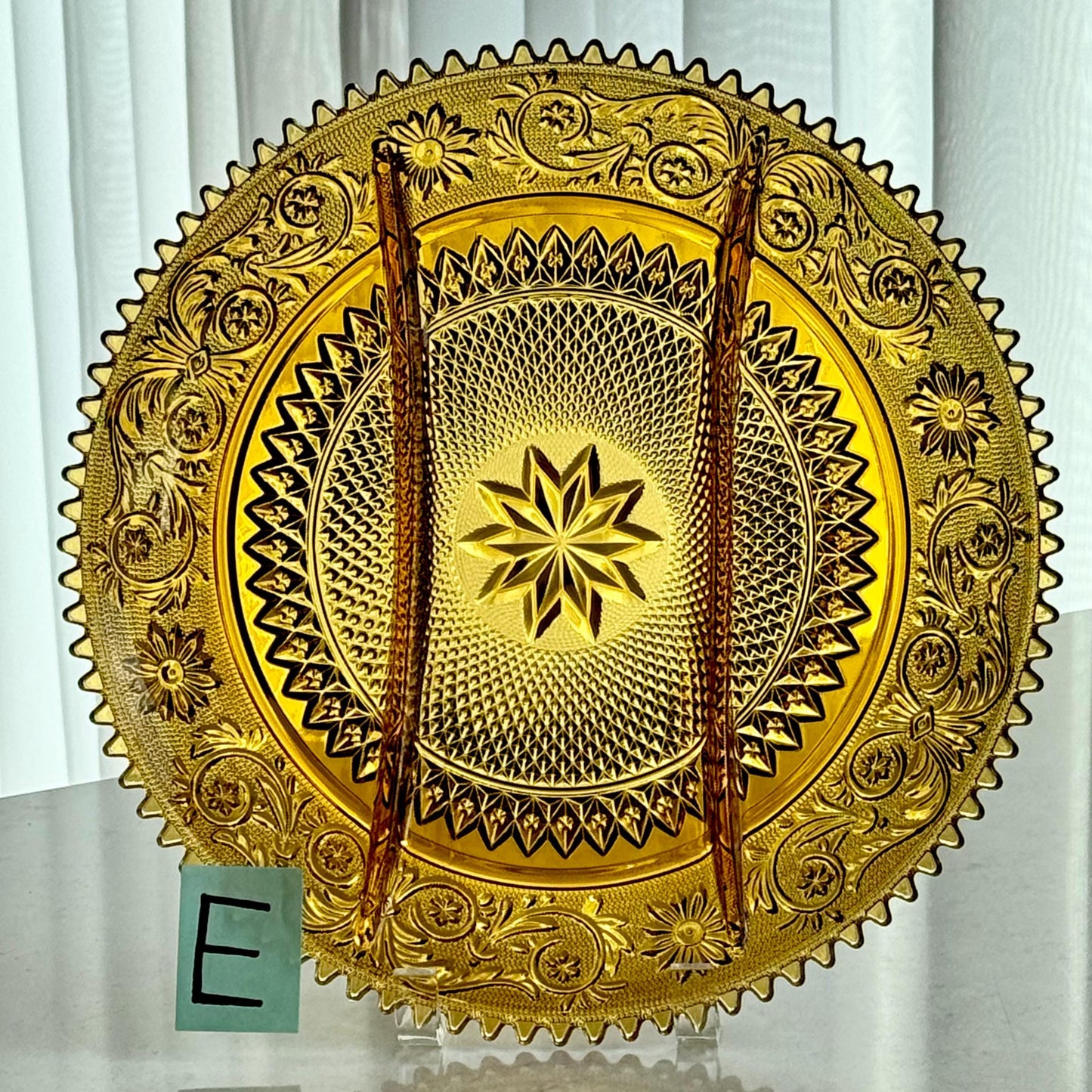 Vintage Indiana Glass Tiara Exclusive 3 Part Divided Dishes - 5 Available