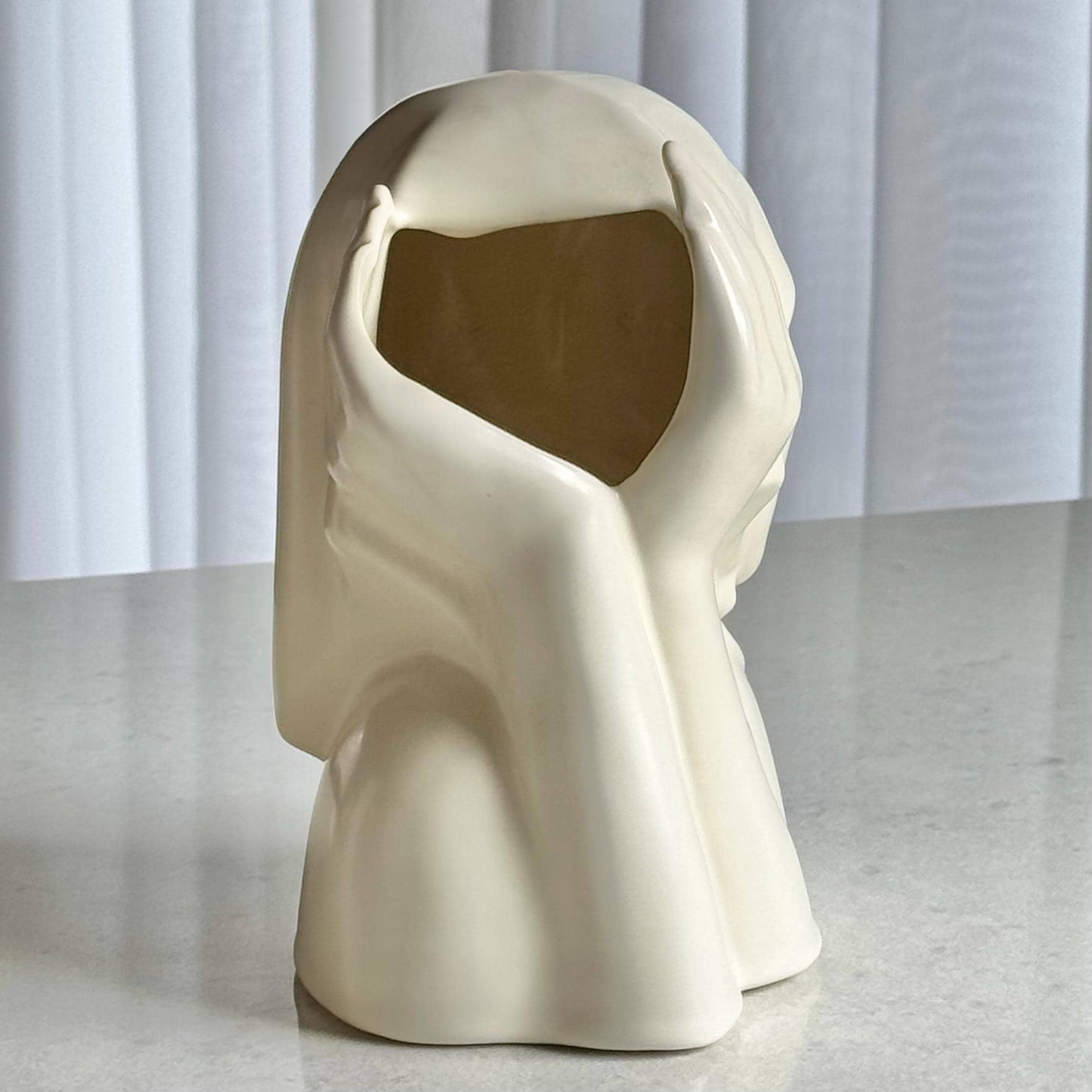 Vintage Catalina Pottery Peasant Girl Vase